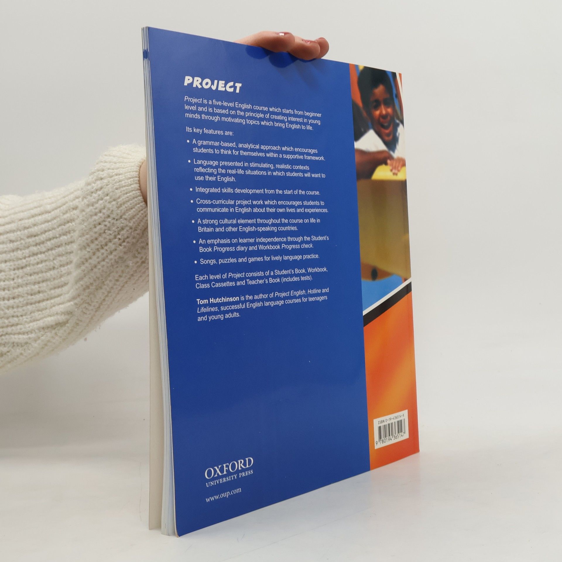 Tom Hutchinson Project 1 : student's book