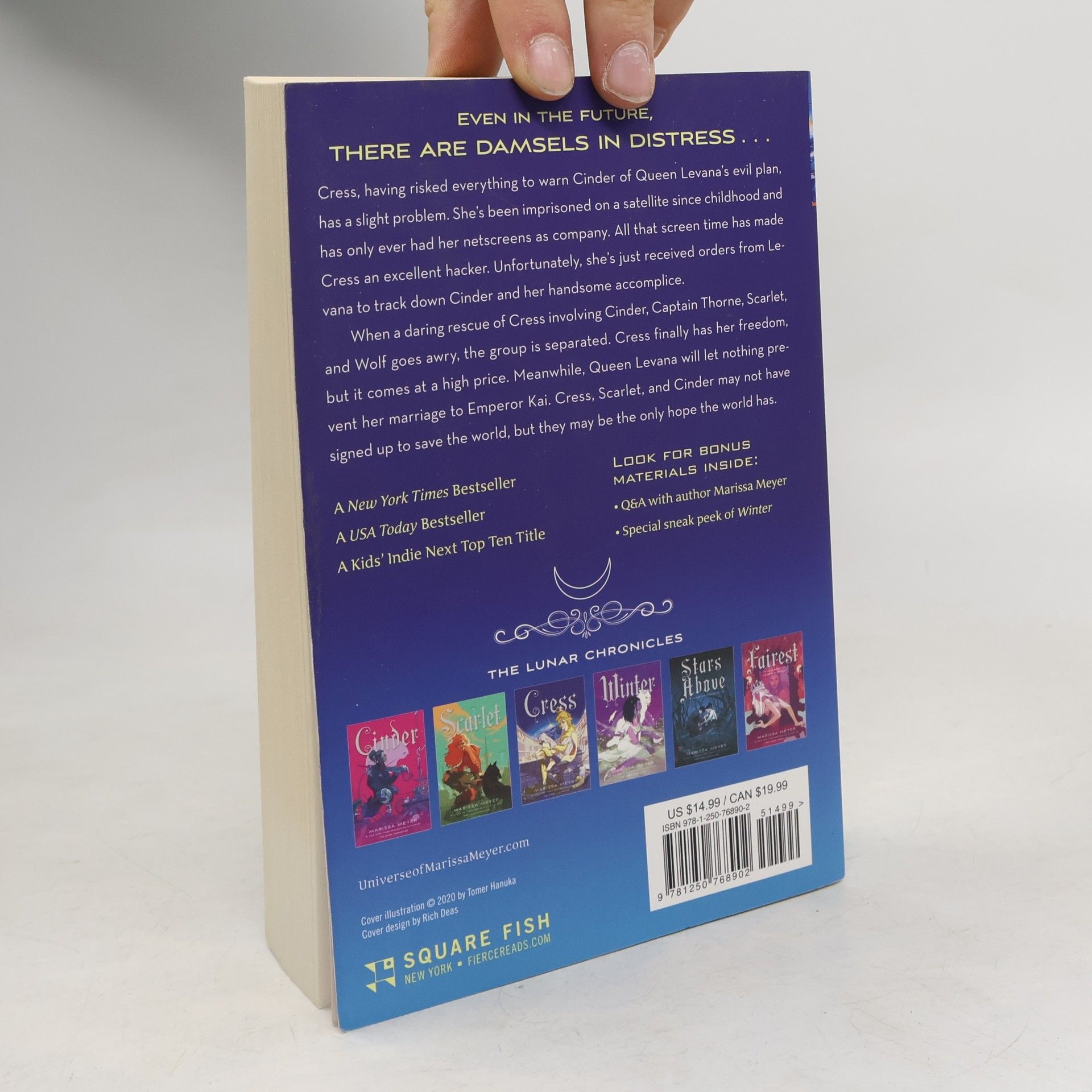 Marissa Meyer Cress. Lunar Chronicles Repackage