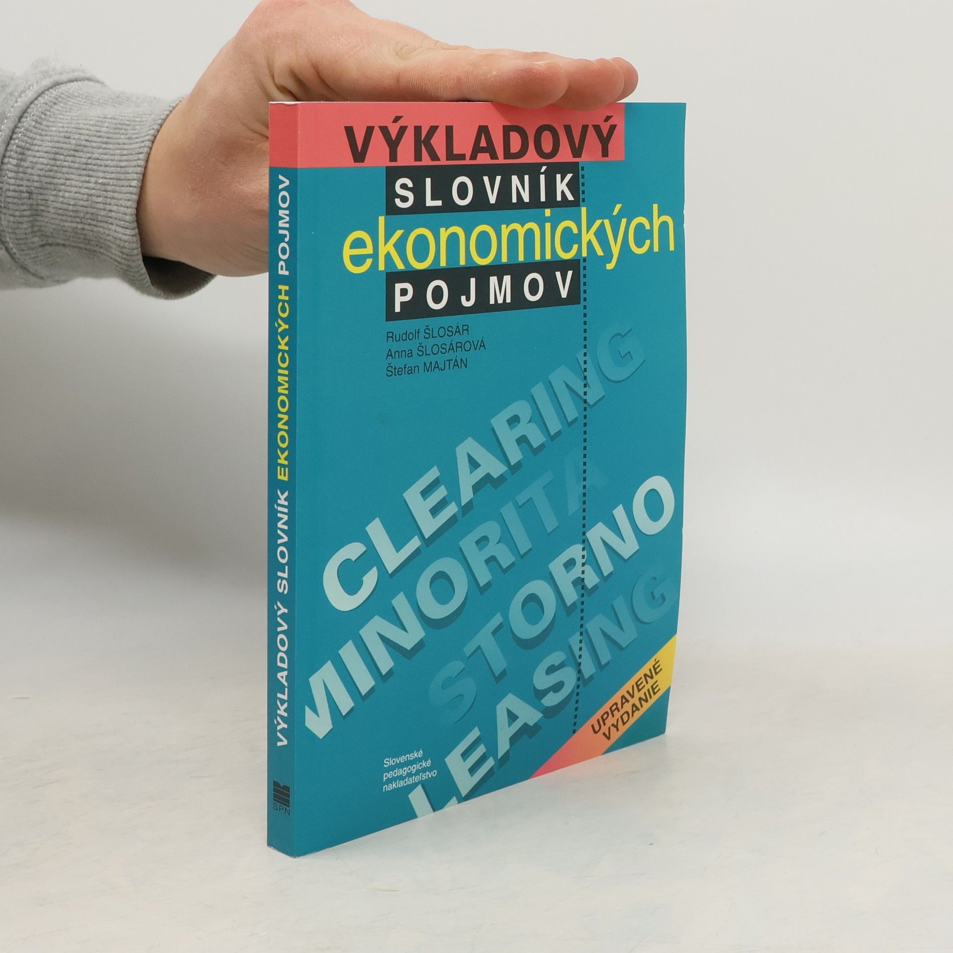 Rudolf Šlosár Výkladový slovník ekonomických pojmov