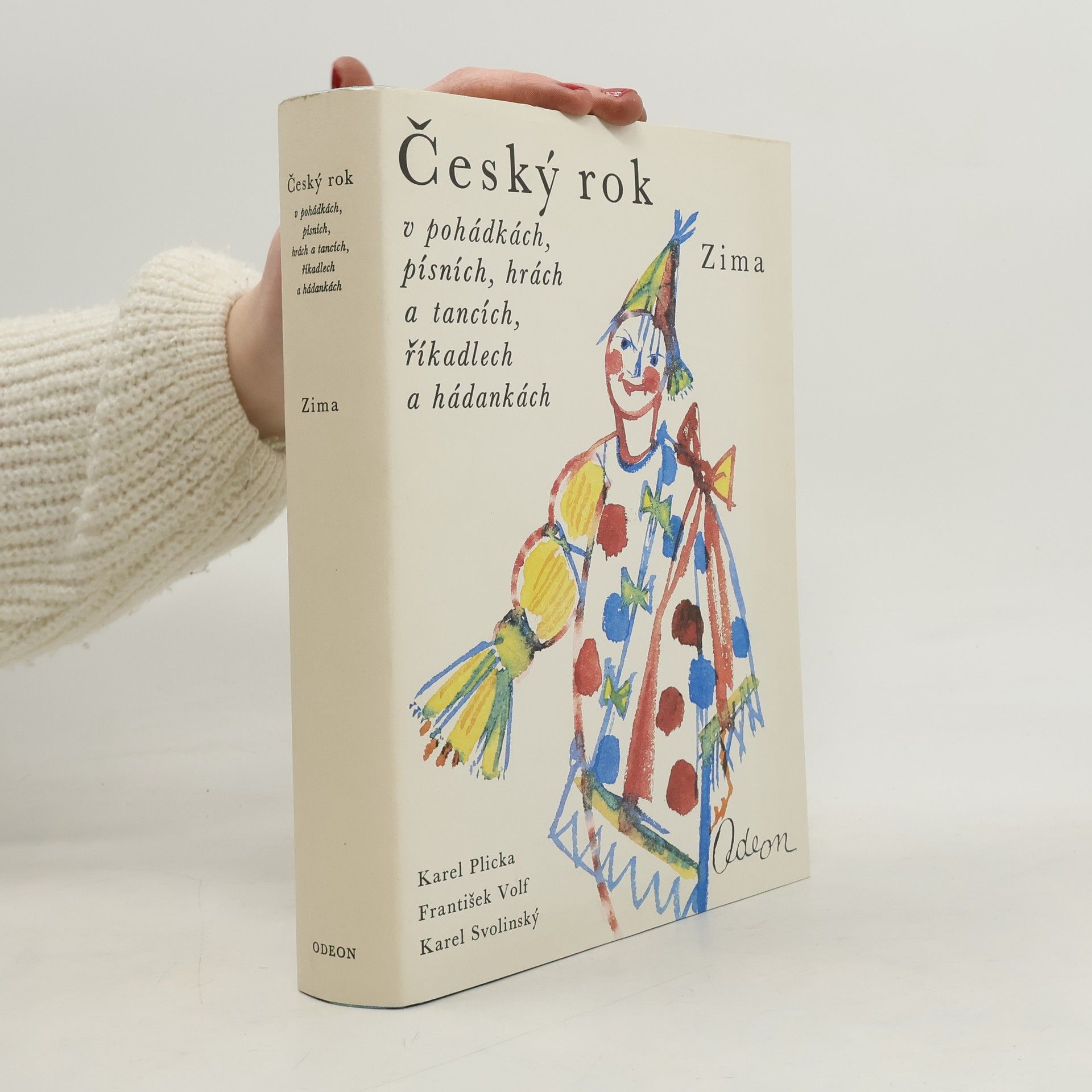 Karel Plicka Český rok v pohádkách, písních, hrách a tancích, říkadlech a hádankách. Čtvrtý díl. Zima