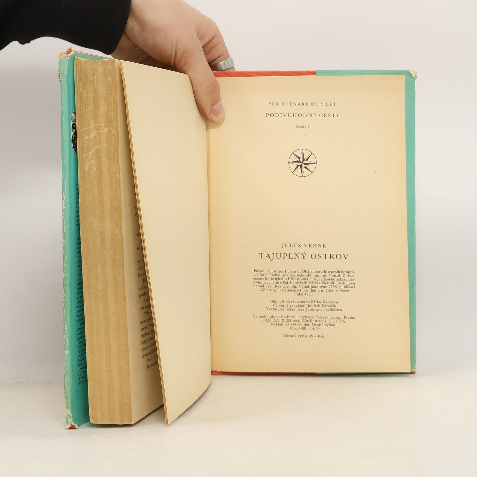 Jules Verne Tajuplný ostrov