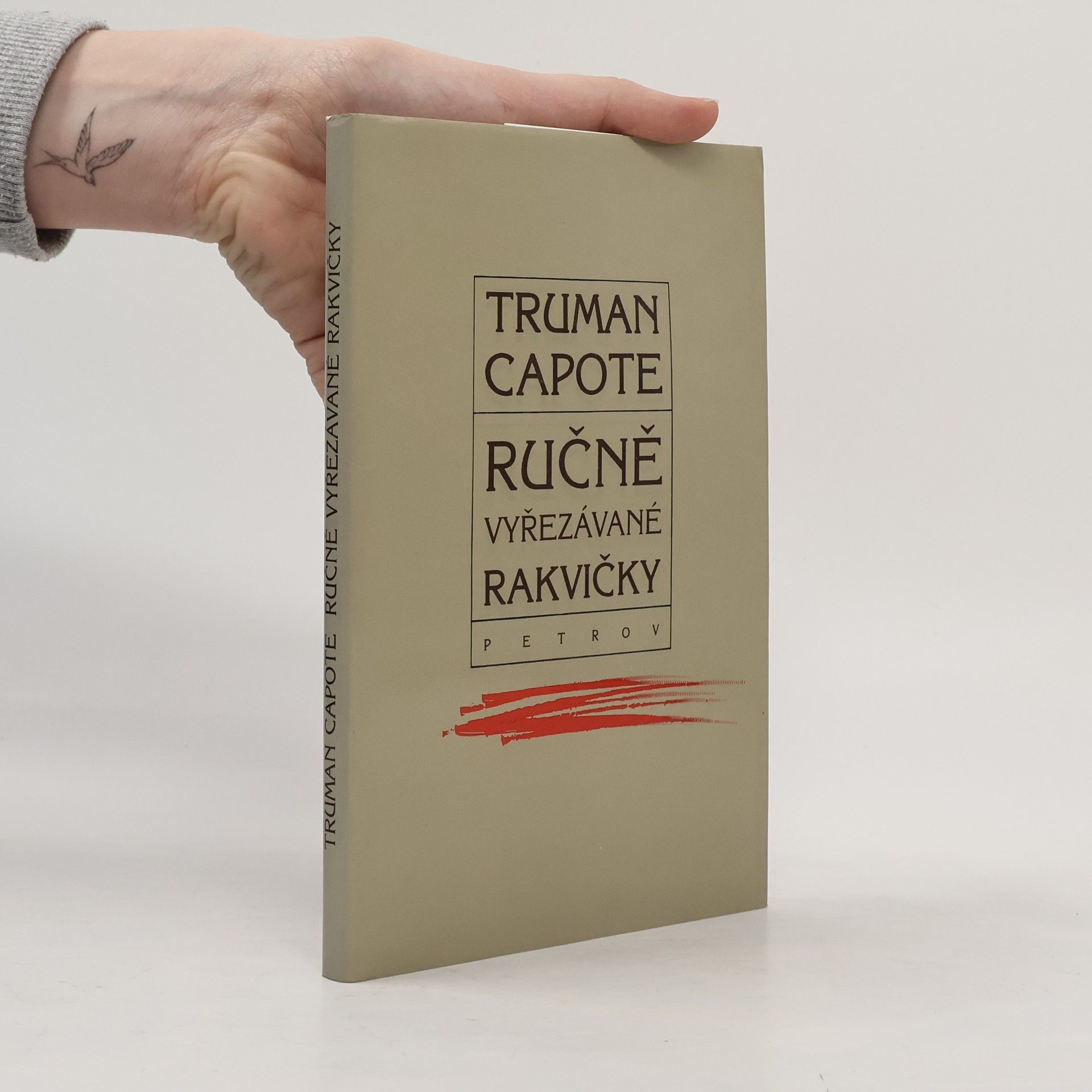 Truman Capote Ručně vyřezávané rakvičky