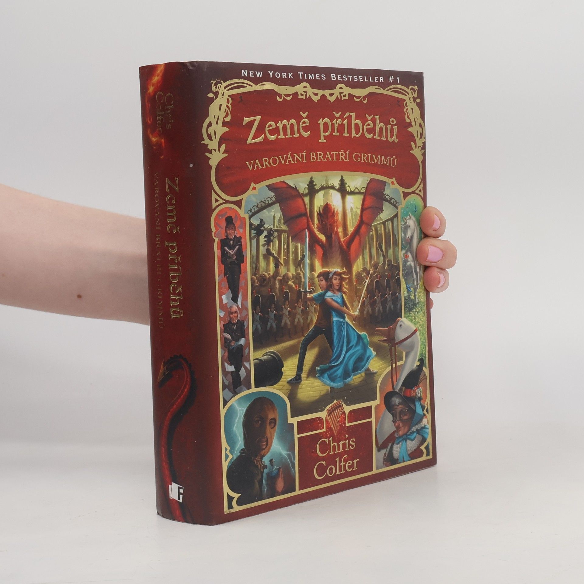 Chris Colfer Země příběhů. Varování bratří Grimmů