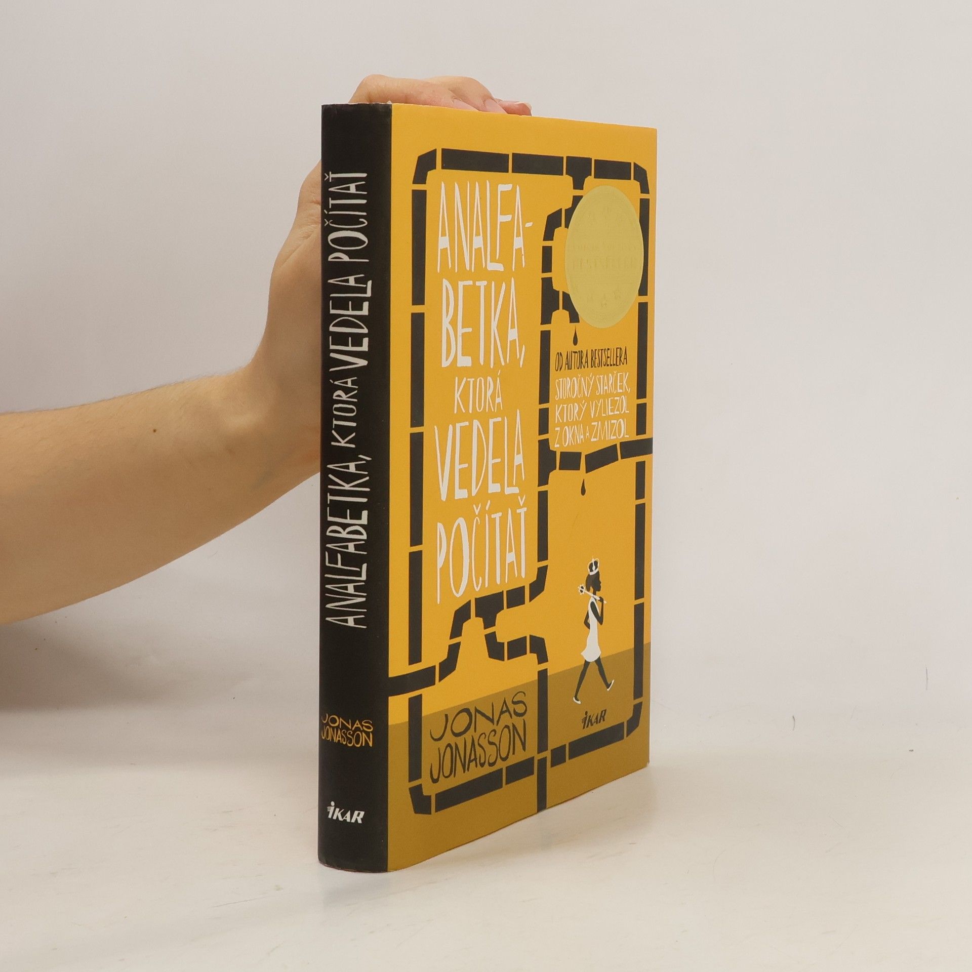 Jonas Jonasson Analfabetka, ktorá vedela počítať