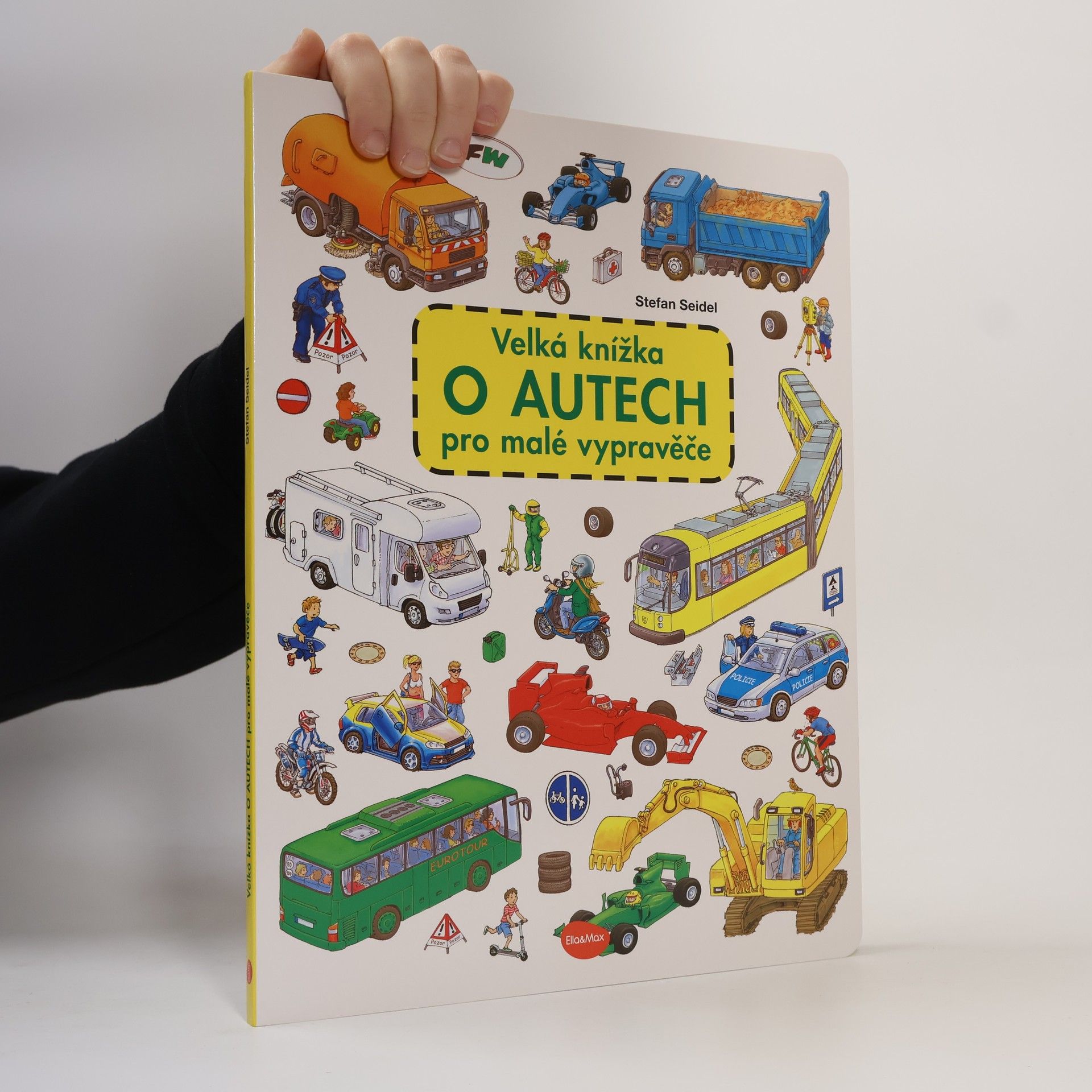 Stefan Seidel Velká knížka o autech pro malé vypravěče