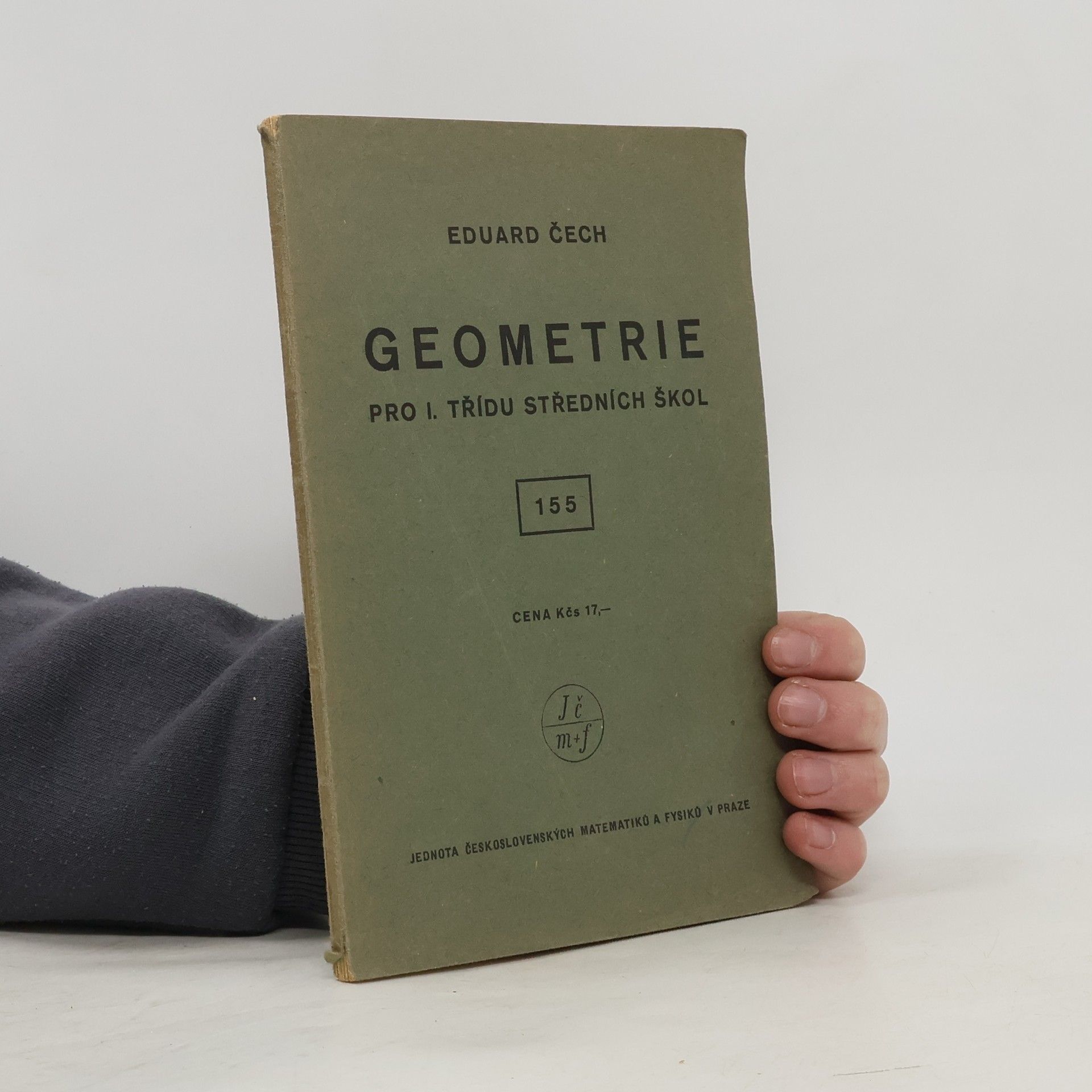 Eduard Čech Geometrie pro I. třídu středních škol