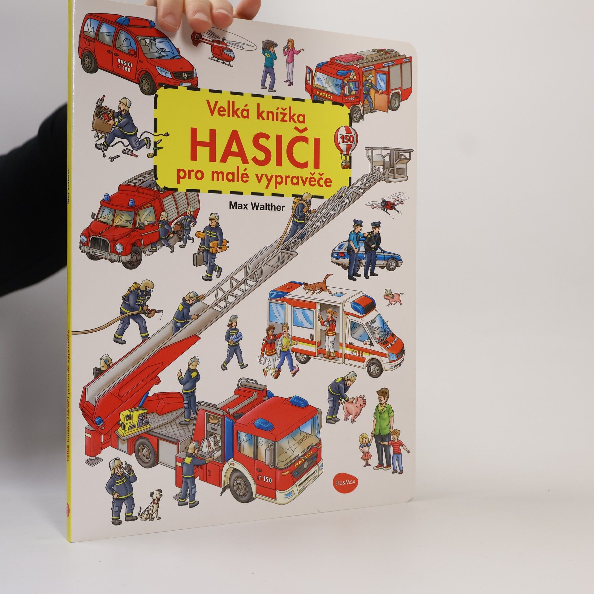 Velká knížka Hasiči pro malé vypravěče