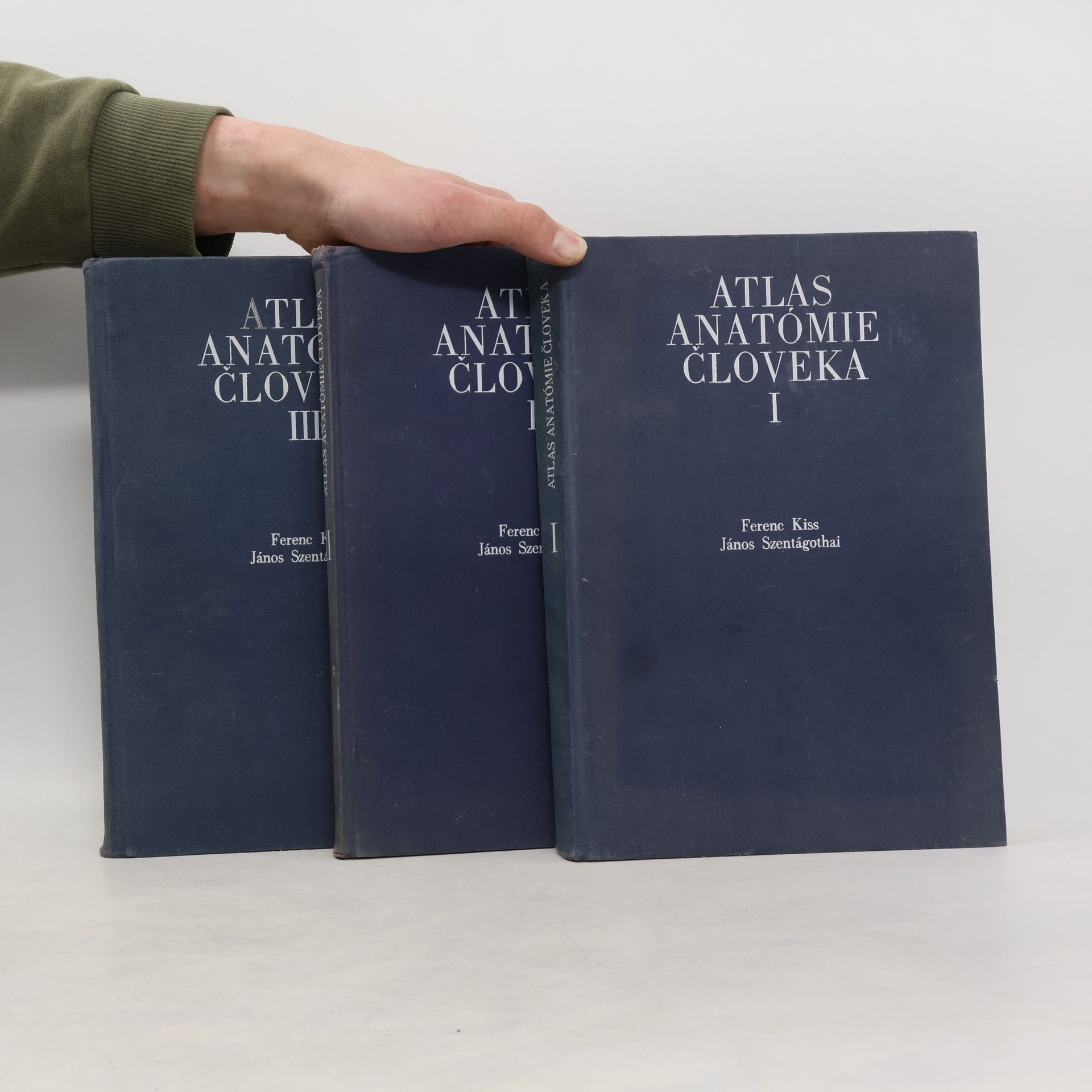 János Szentágothai Atlas anatómie človeka I-III