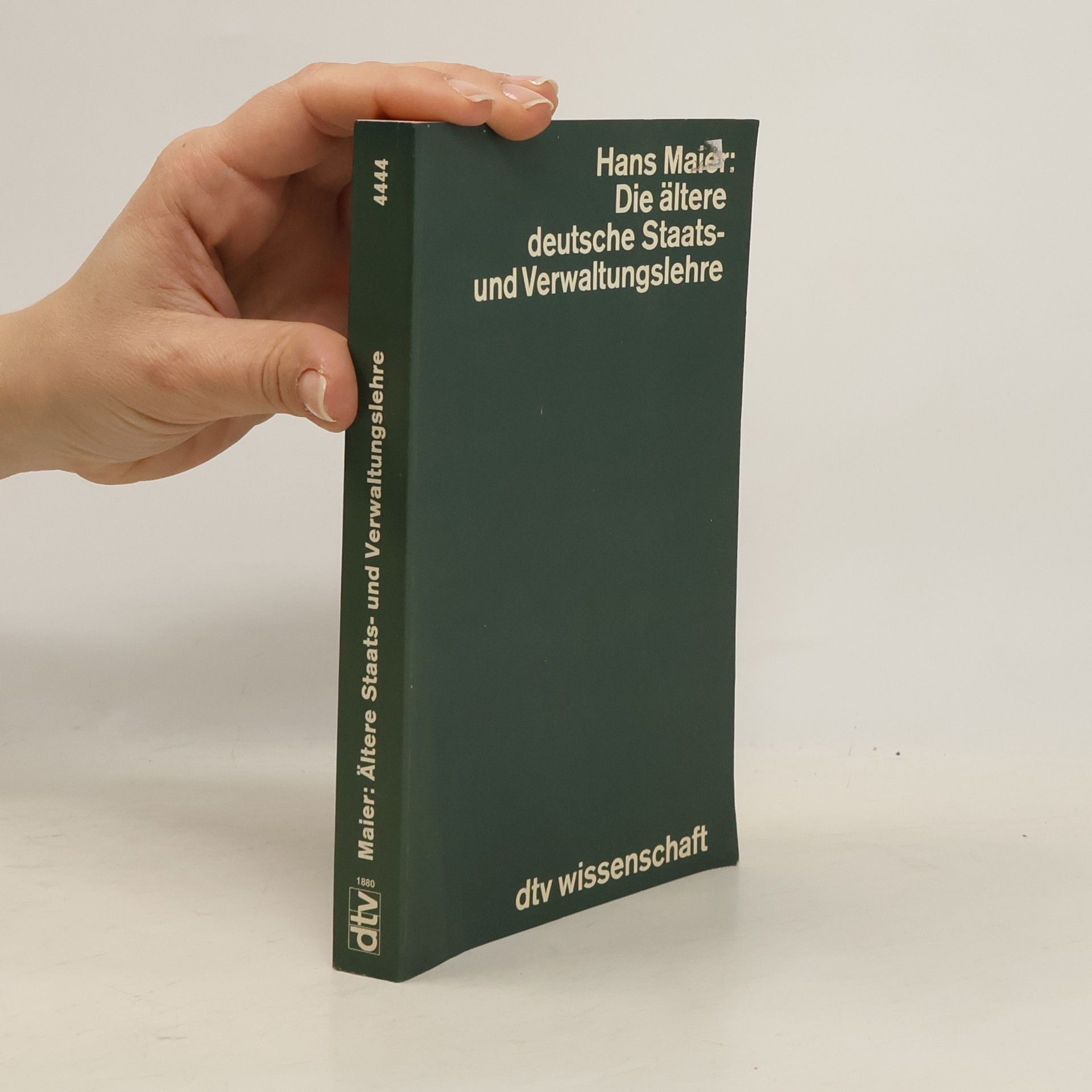 Die ältere deutsche Staats- und Verwaltungslehre