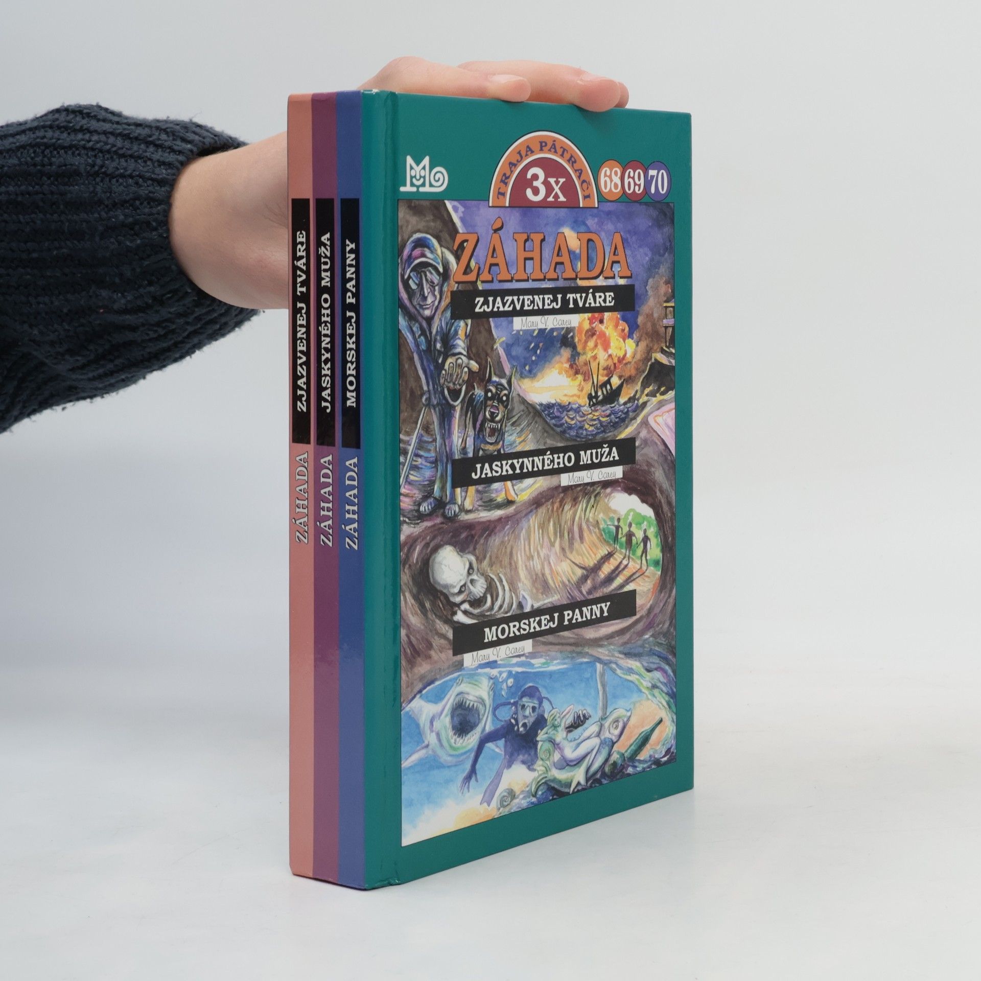 M. V. Carey Záhada zjazvenej tváre / Záhada jaskynného muža / Záhada morskej panny