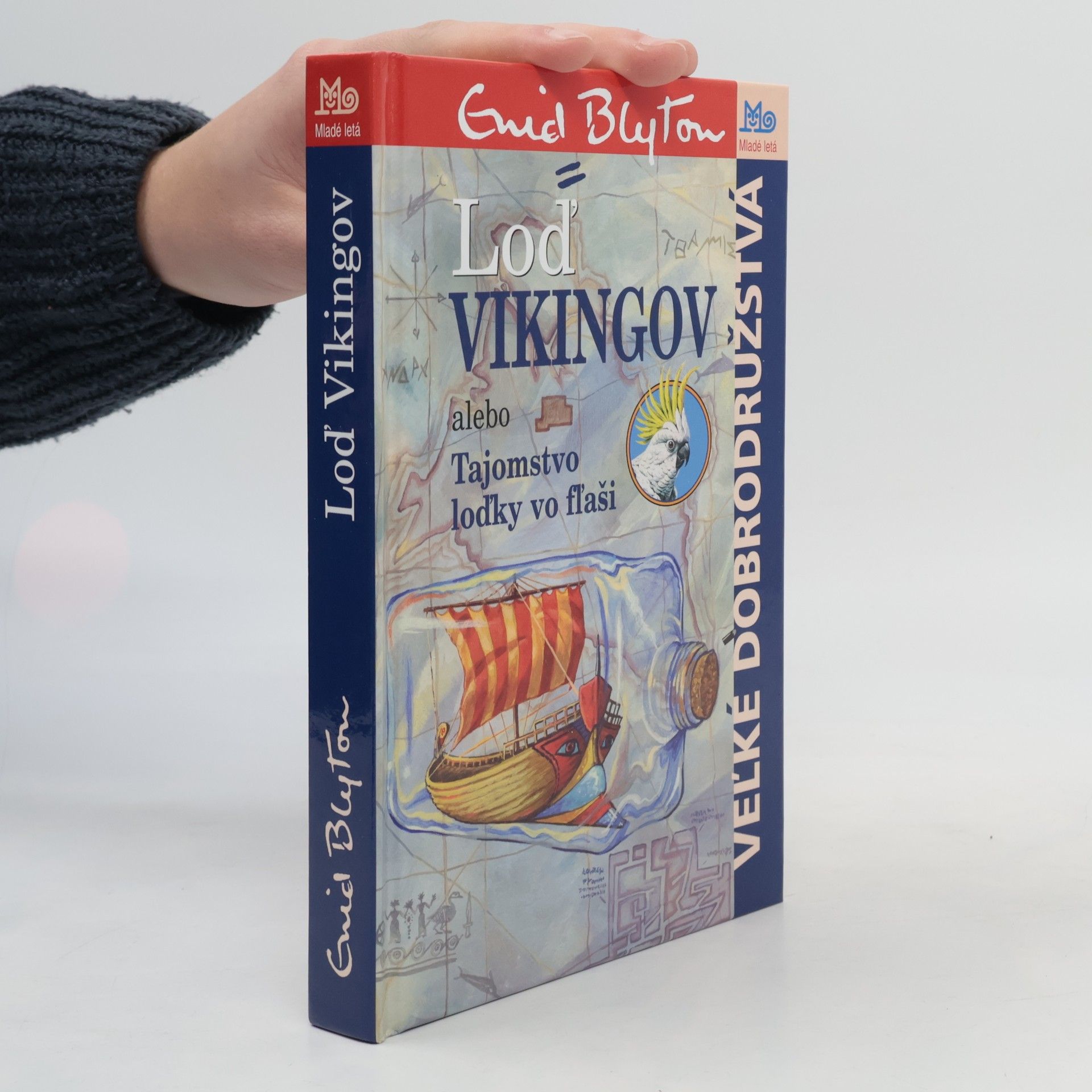 Enid Blyton Loď Vikingov alebo Tajomstvo loďky vo fľaši