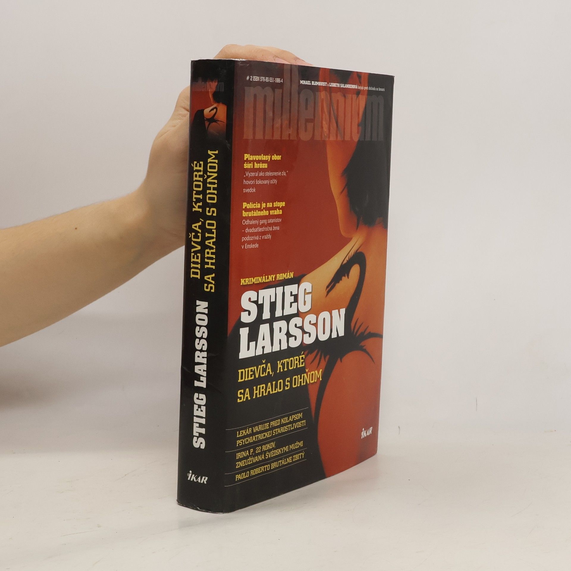 Stieg Larsson Dievča, ktoré sa hralo s ohňom