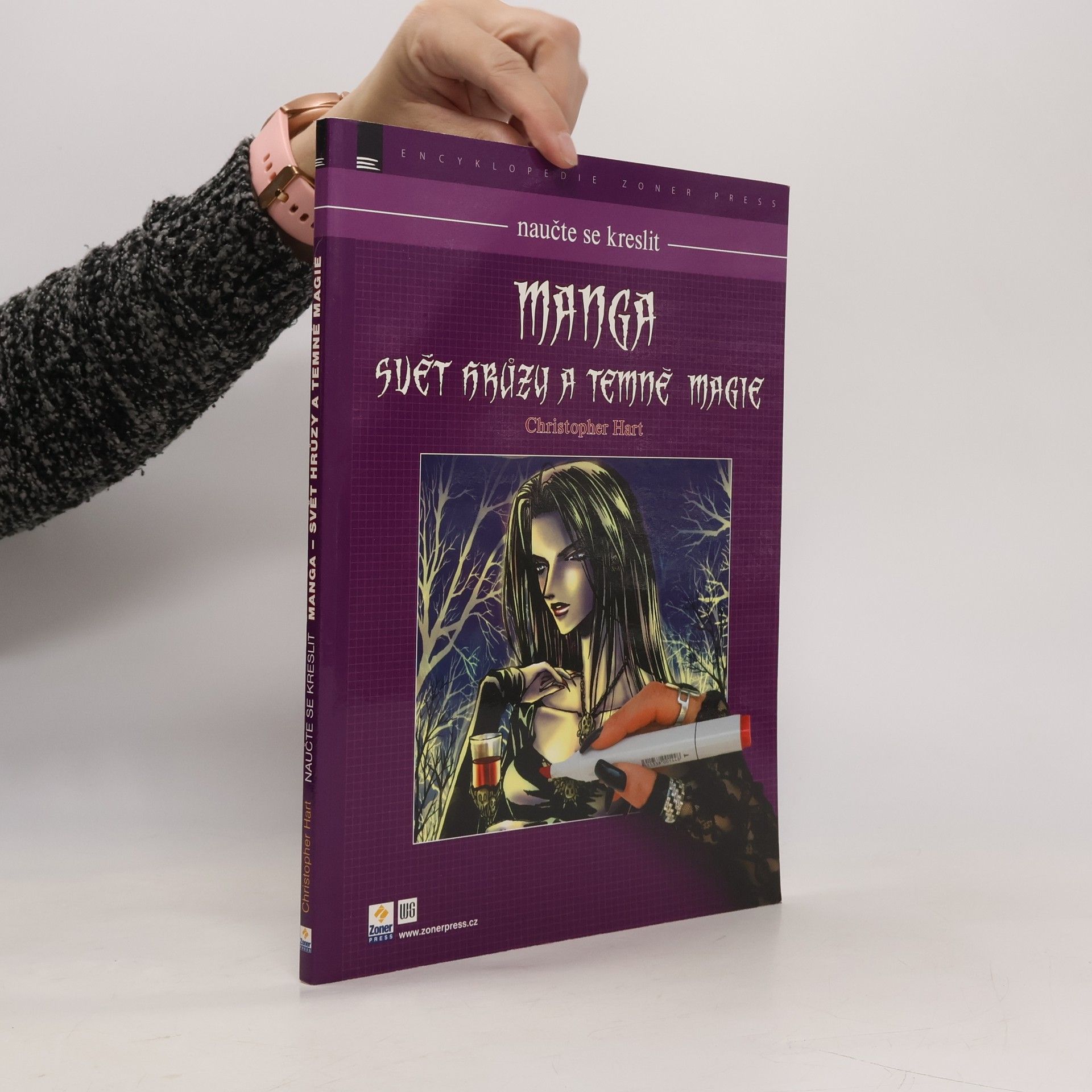 Christopher Hart Manga - svět hrůzy a temné magie. Naučte se kreslit