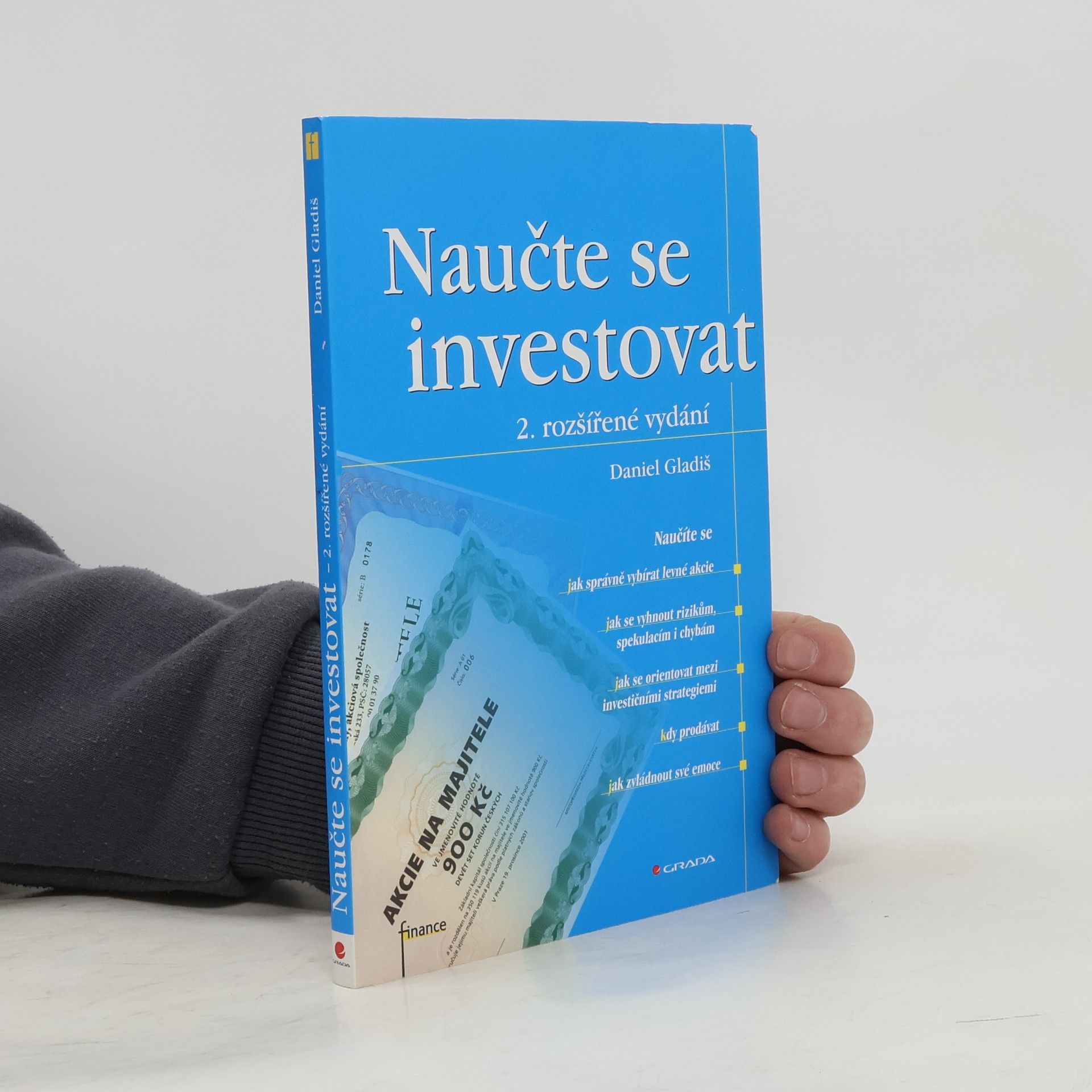 Daniel Gladiš Naučte se investovat, 2., rozšířené vydání