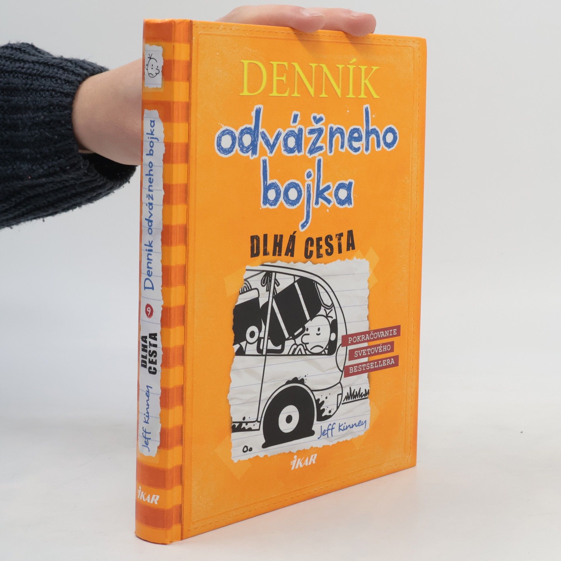 Jeff Kinney Denník odvážneho bojka 9. Dlhá cesta