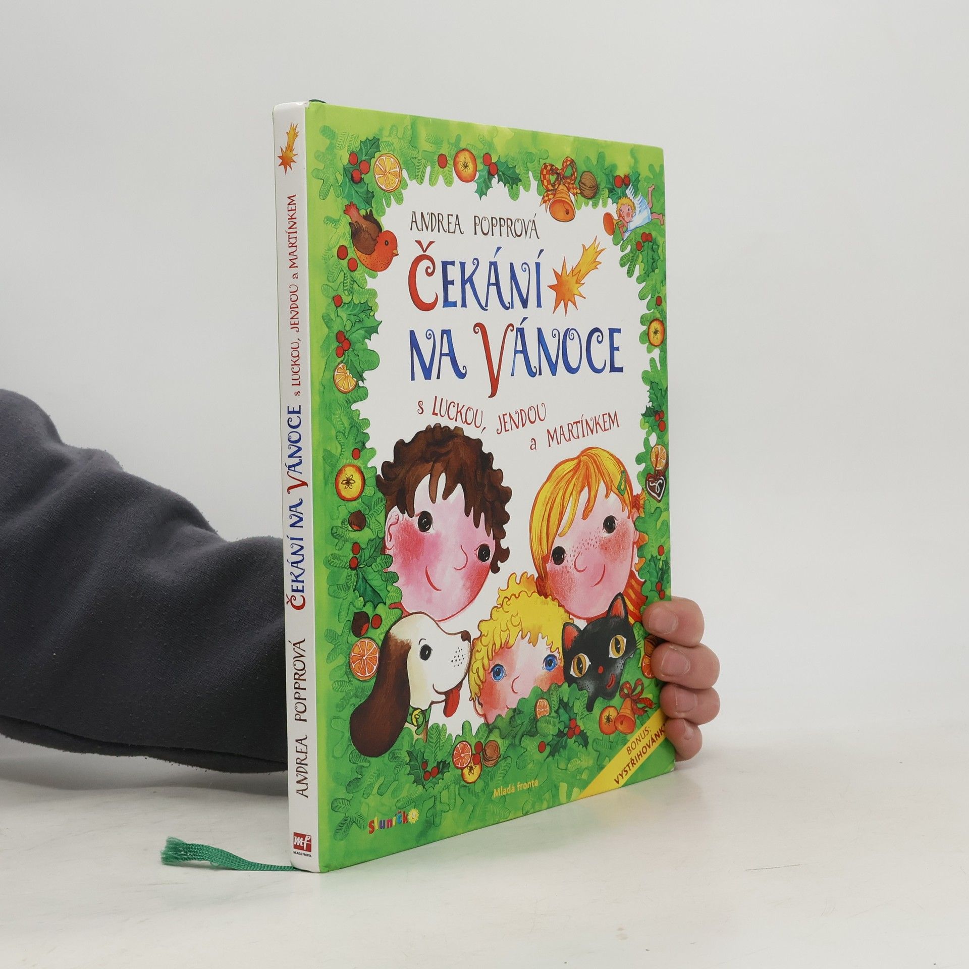 Andrea Popprová Čekání na Vánoce s Luckou, Jendou a Martínkem