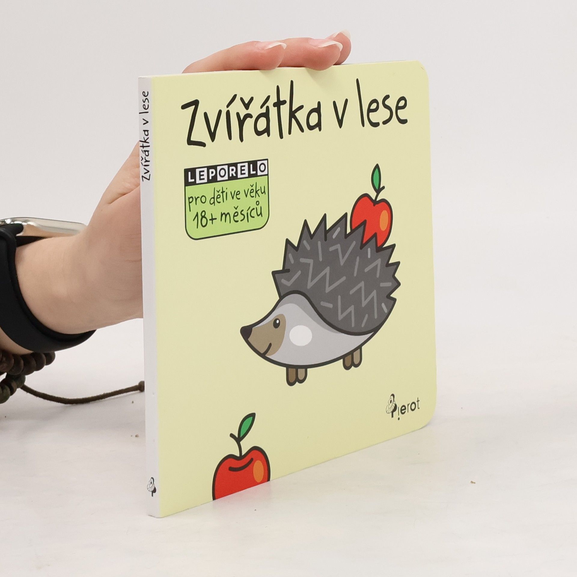 Jan Jiskra Zvířátka v lese: leporelo pro děti ve věku 18+ měsíců