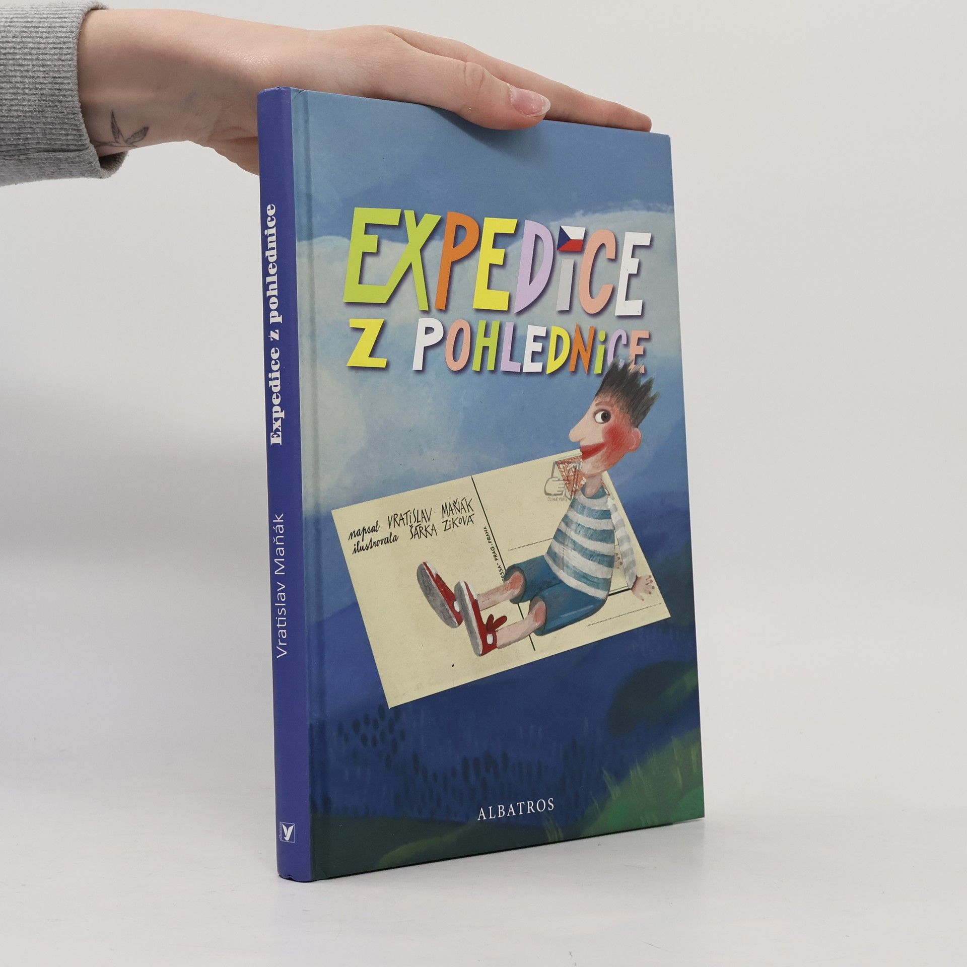 Vratislav Maňák Expedice z pohlednice