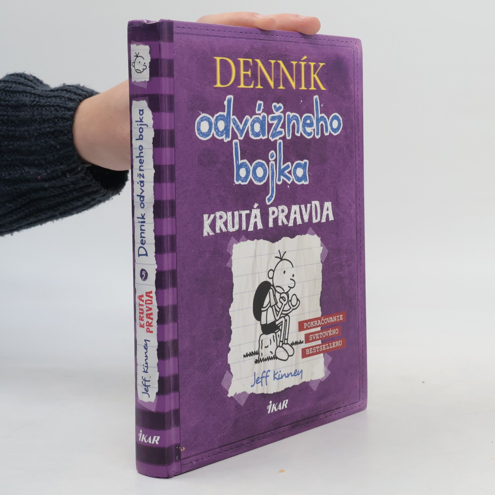 Jeff Kinney Denník odvážneho bojka 5. Krutá pravda