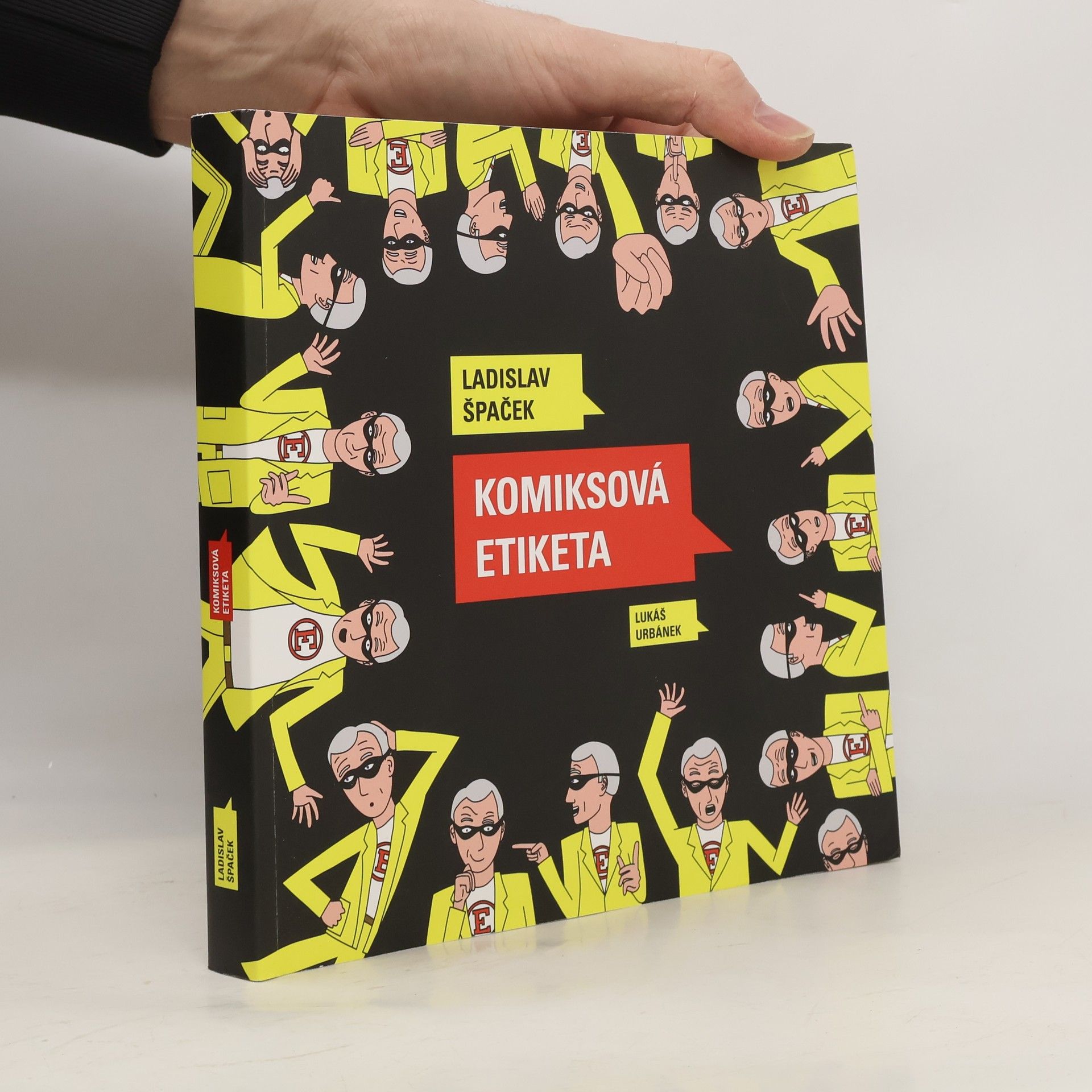 Ladislav Špaček Komiksová etiketa