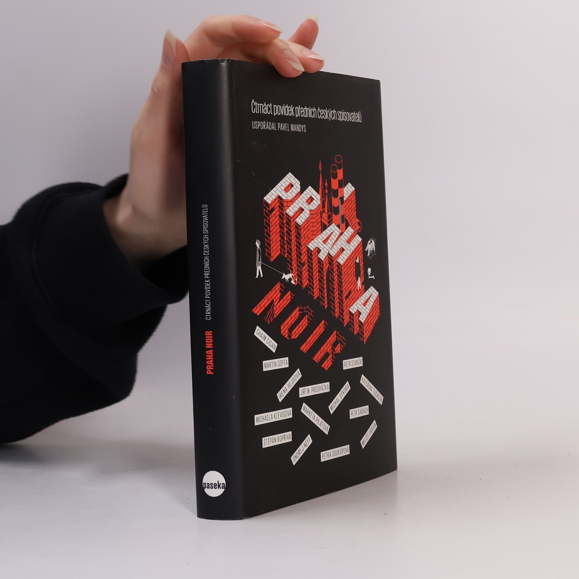 Pavel Mandys Praha noir : čtrnáct povídek předních českých spisovatelů