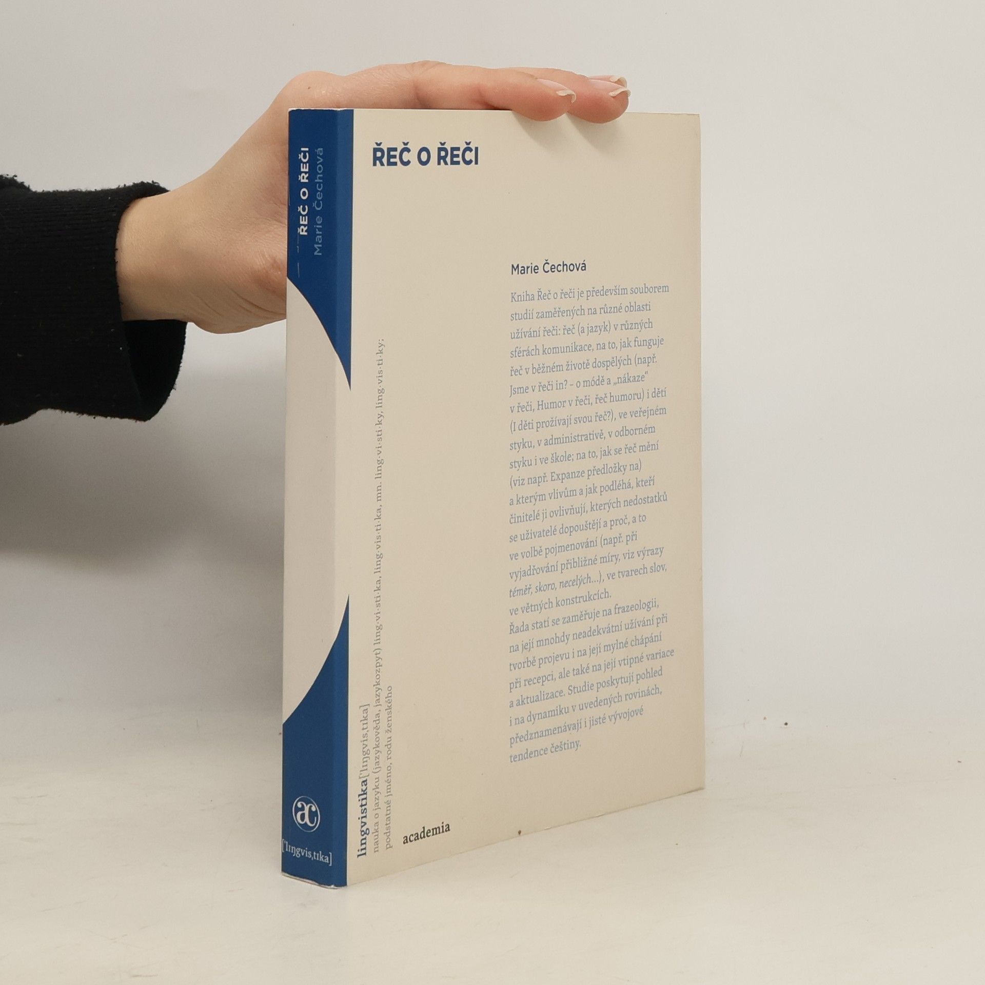 Marie Čechová Řeč o řeči