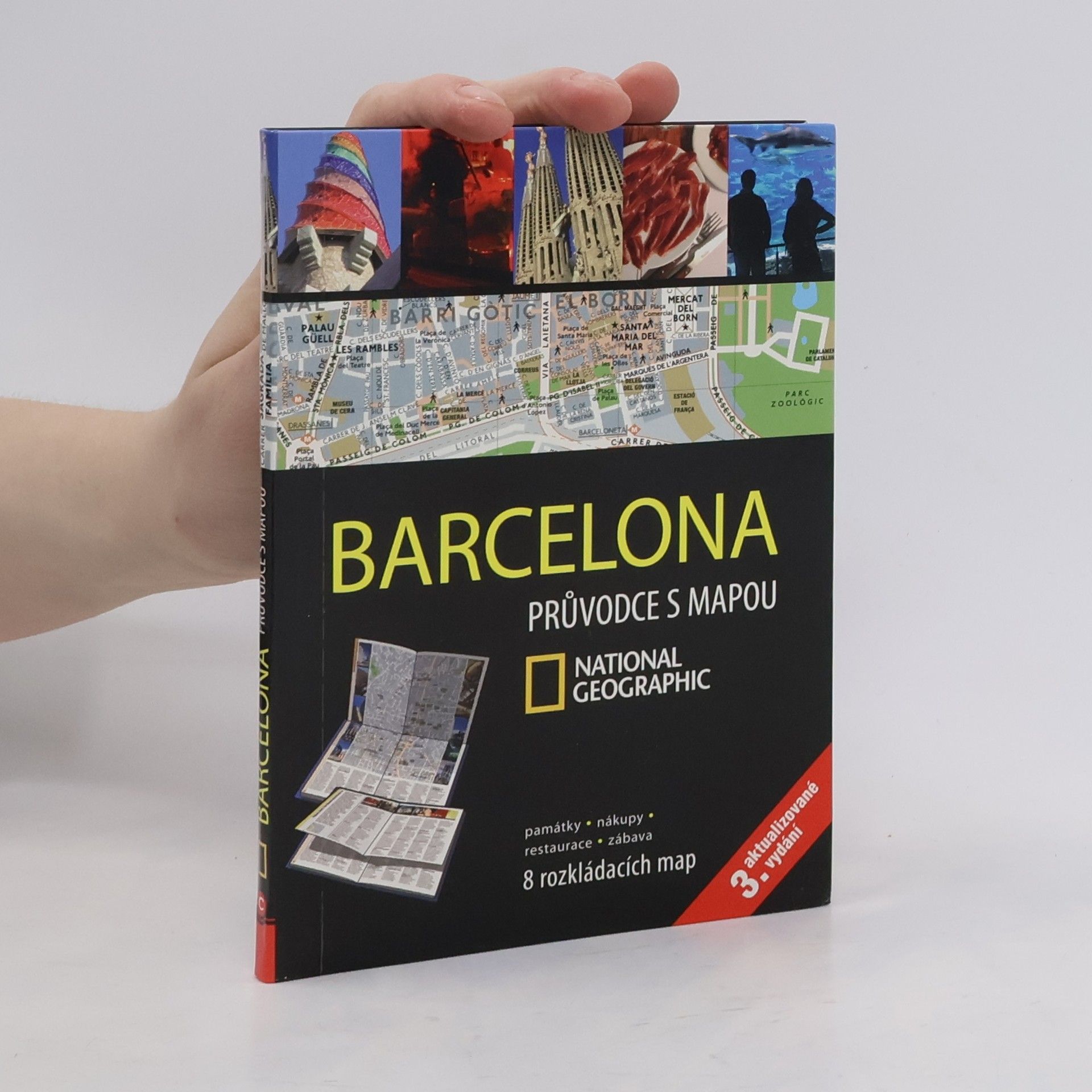 Séverine Bascot Barcelona. Průvodce s mapou