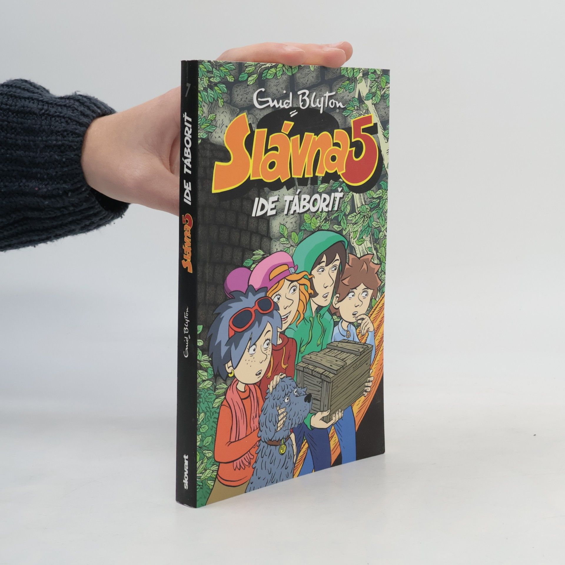 Enid Blyton Slávna päťka ide táboriť