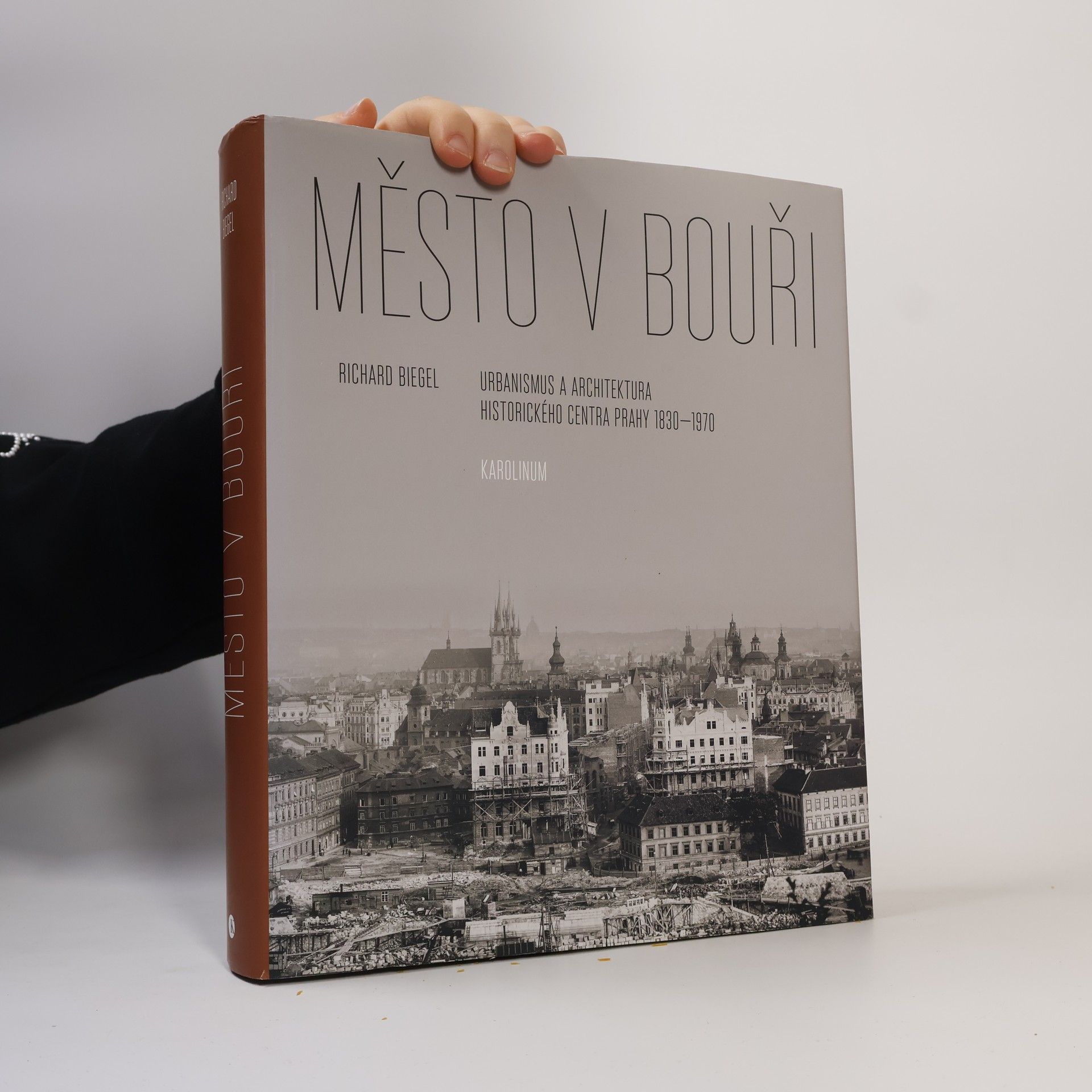 Richard Biegel Město v bouři. Urbanismus a architektura historického centra Prahy 1830-1970