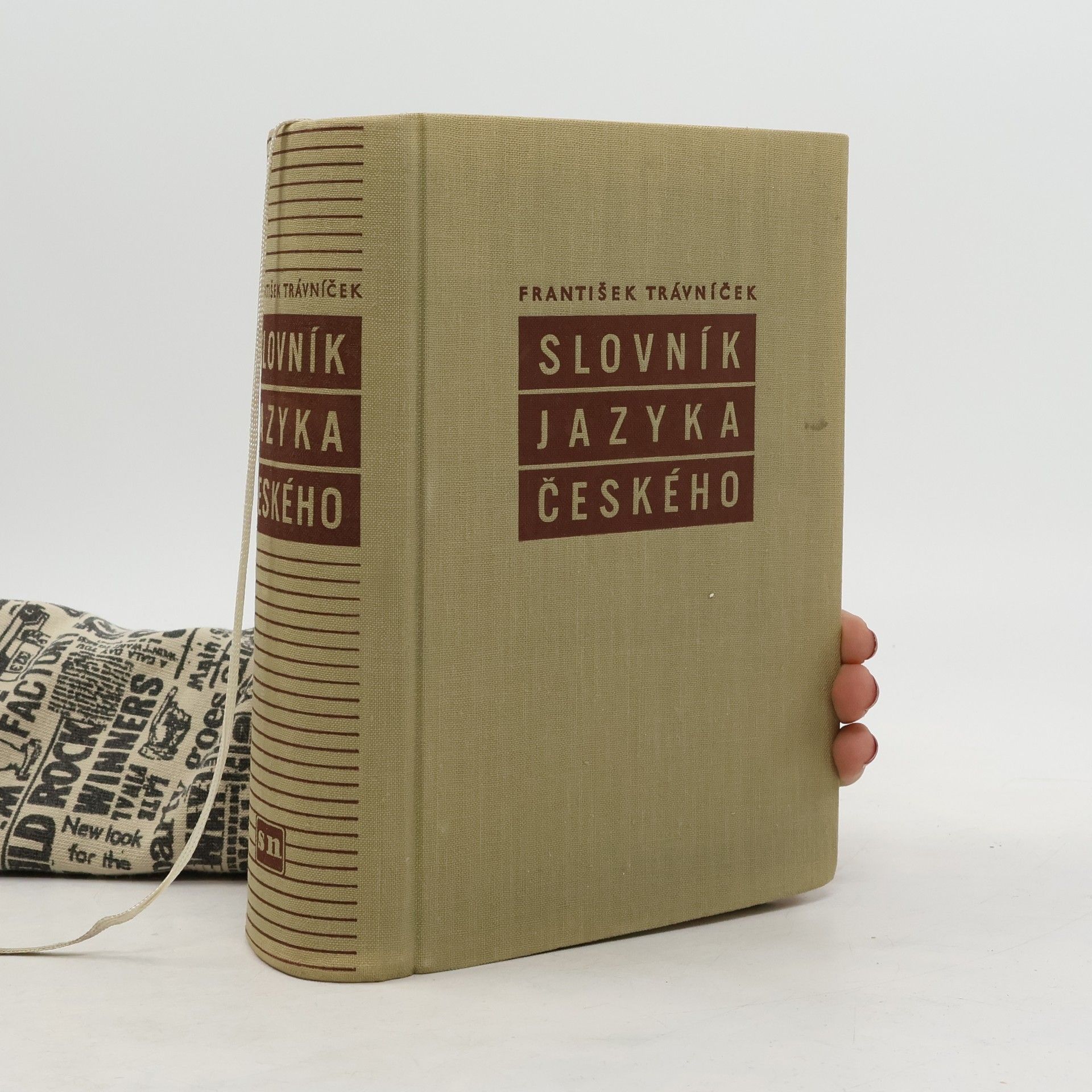František Trávníček Slovník jazyka českého