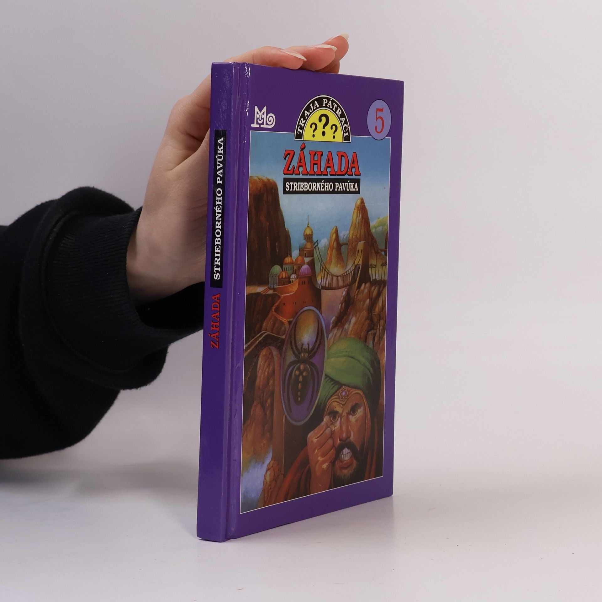 Robert Arthur Jr. Traja pátrači 5 - Záhada strieborného pavúka