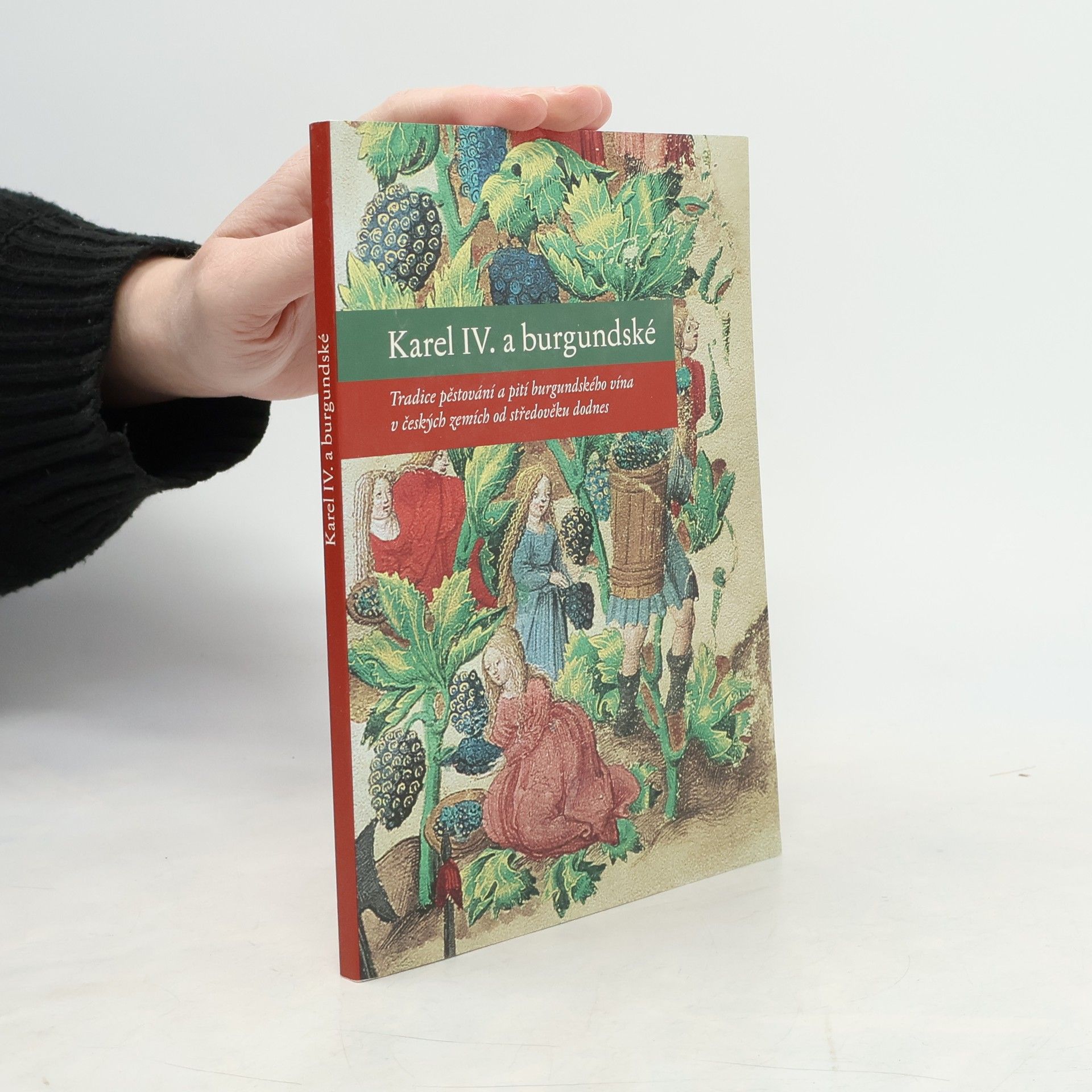 Václav Žůrek Karel IV. a burgundské: Tradice pěstování a pití burgundského vína v českých zemích od středověku dodnes