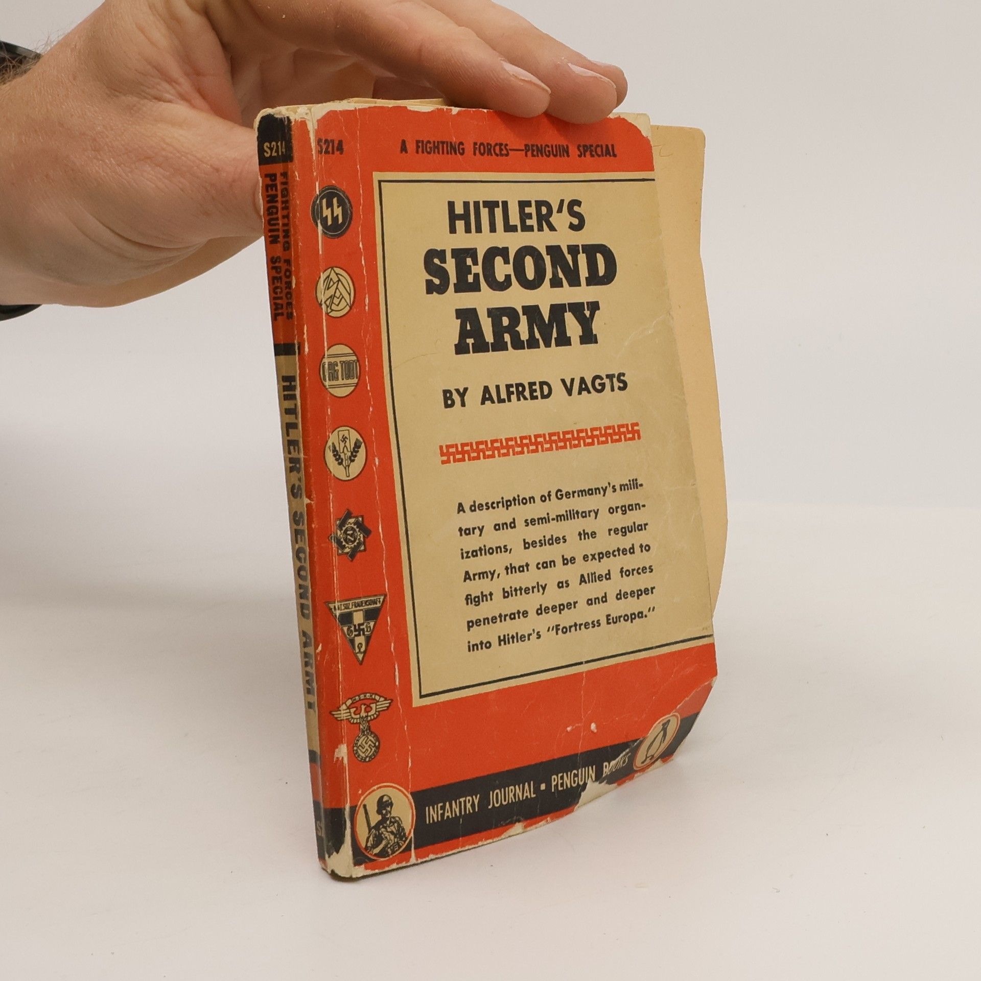 Alfred Vagts Hitler's Second Army