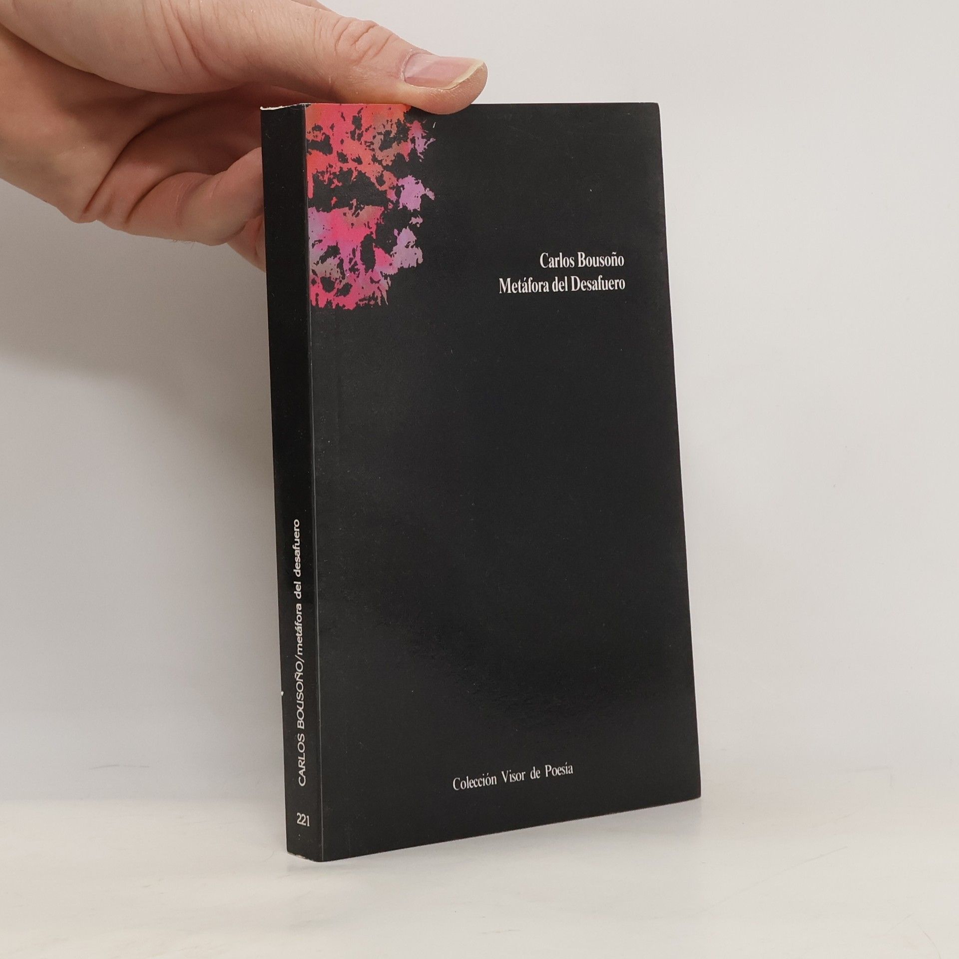 Carlos Bousono Metáfora del desafuero