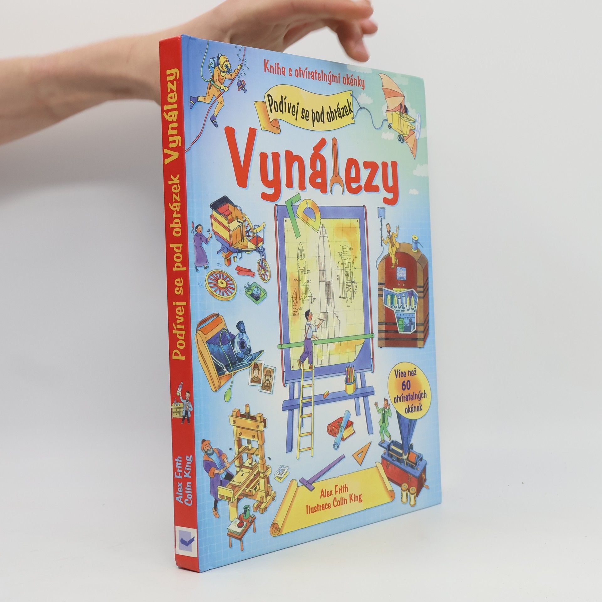Alex Frith Vynálezy: Kniha s otvíratelnými okénky