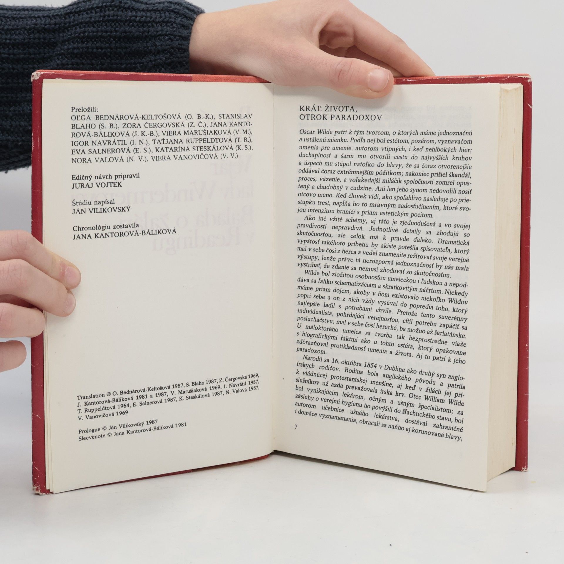 Oscar Wilde Portrét Doriana Graya. Vejár lady Windermerovej. Balada o žalári v Readingu