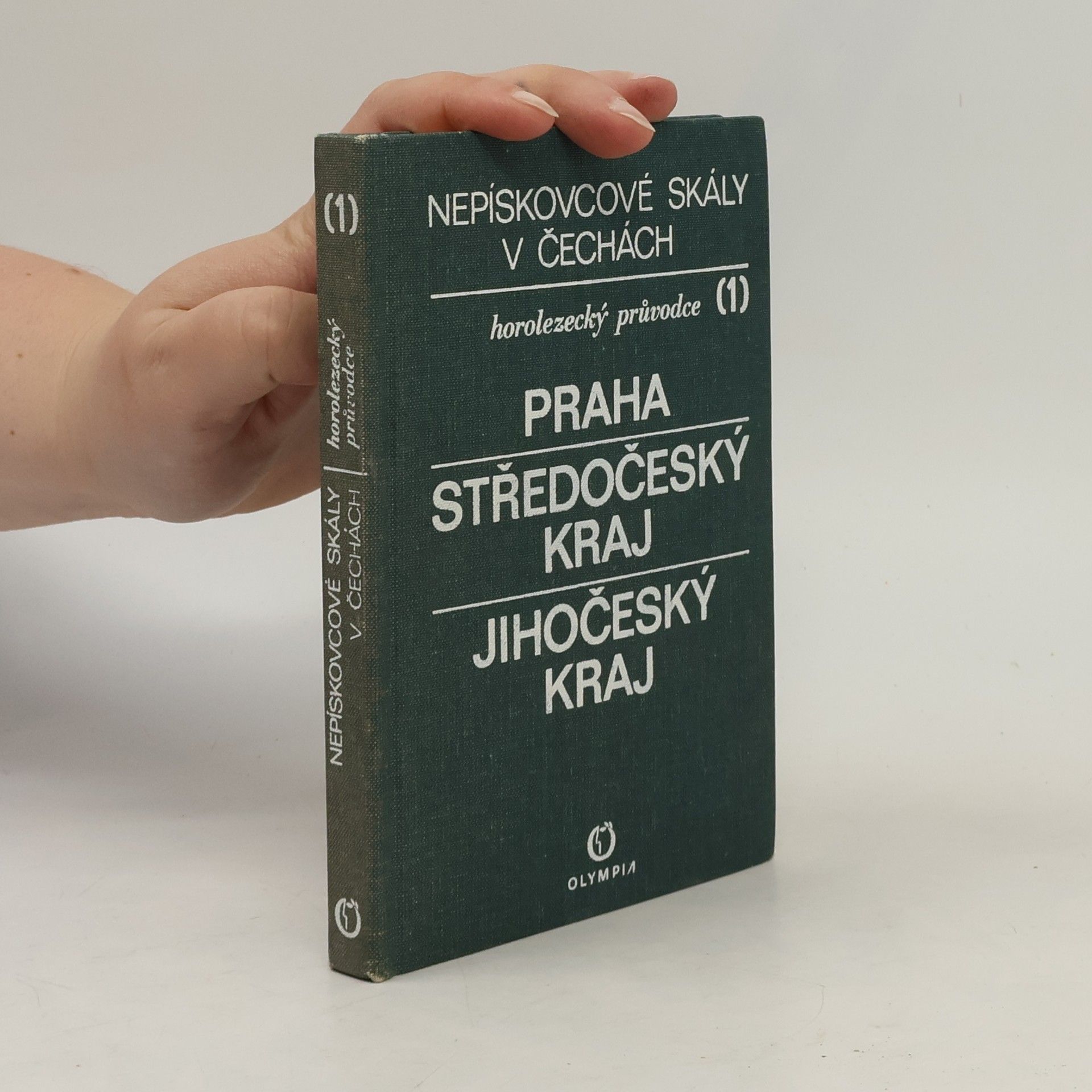 Jan Novotný Nepískovcové skály v Čechách. Horolezecký průvodce 1.Praha, Středočeský kraj, Jihočeský kraj