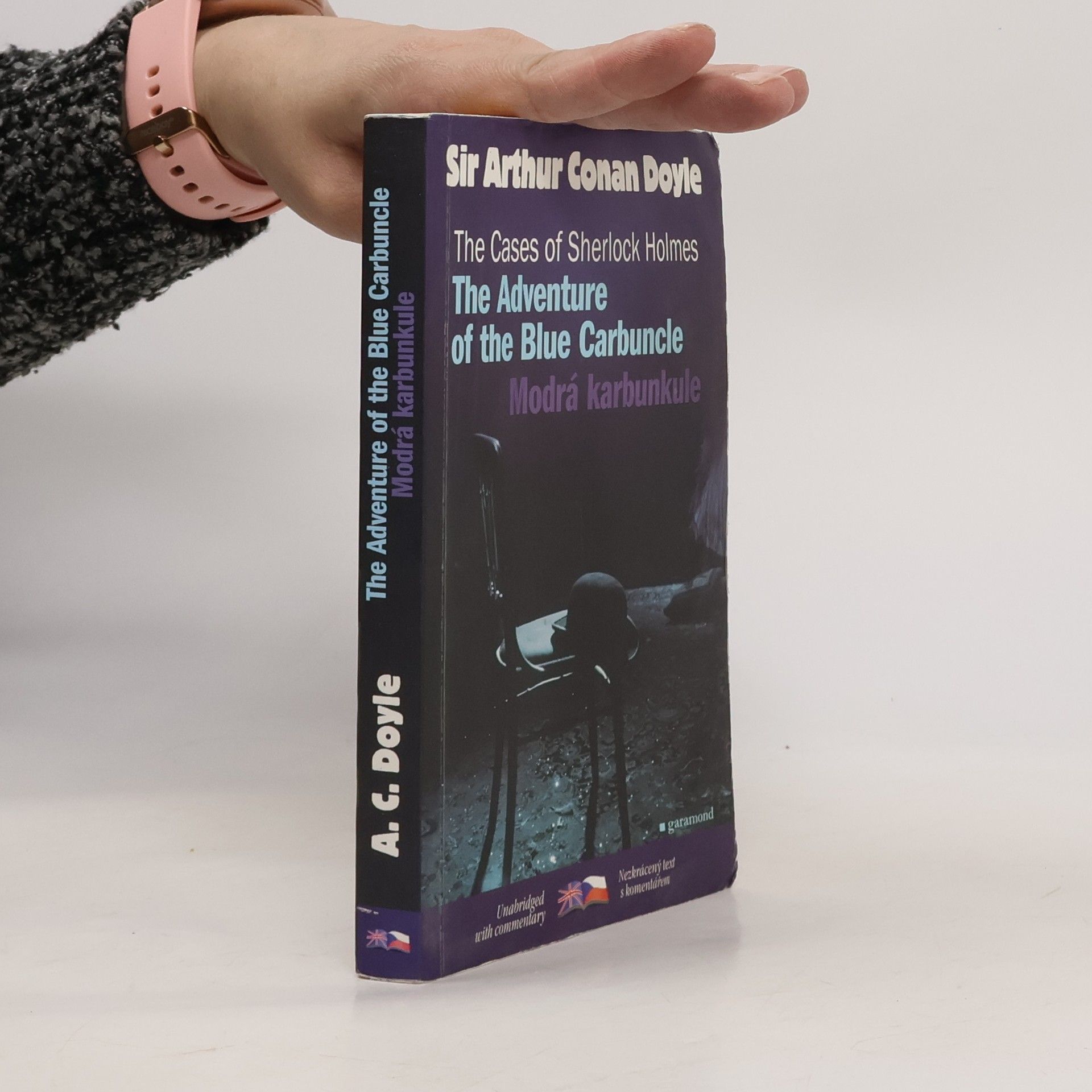 Arthur Conan Doyle The Cases of Sherlock Holmes. The Adventure of the Blue Carbuncle = Modrá karbunkule