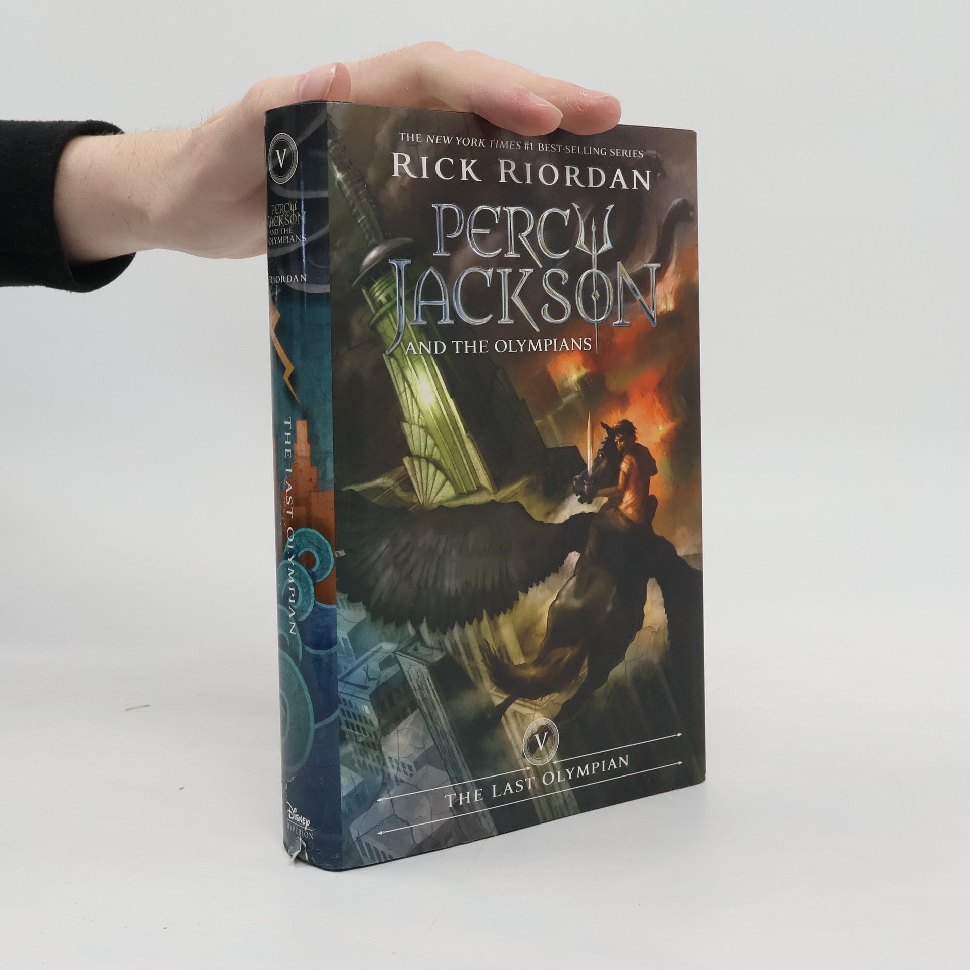 Rick Riordan Percy Jackson and The Olympians 5. The Last Olympian