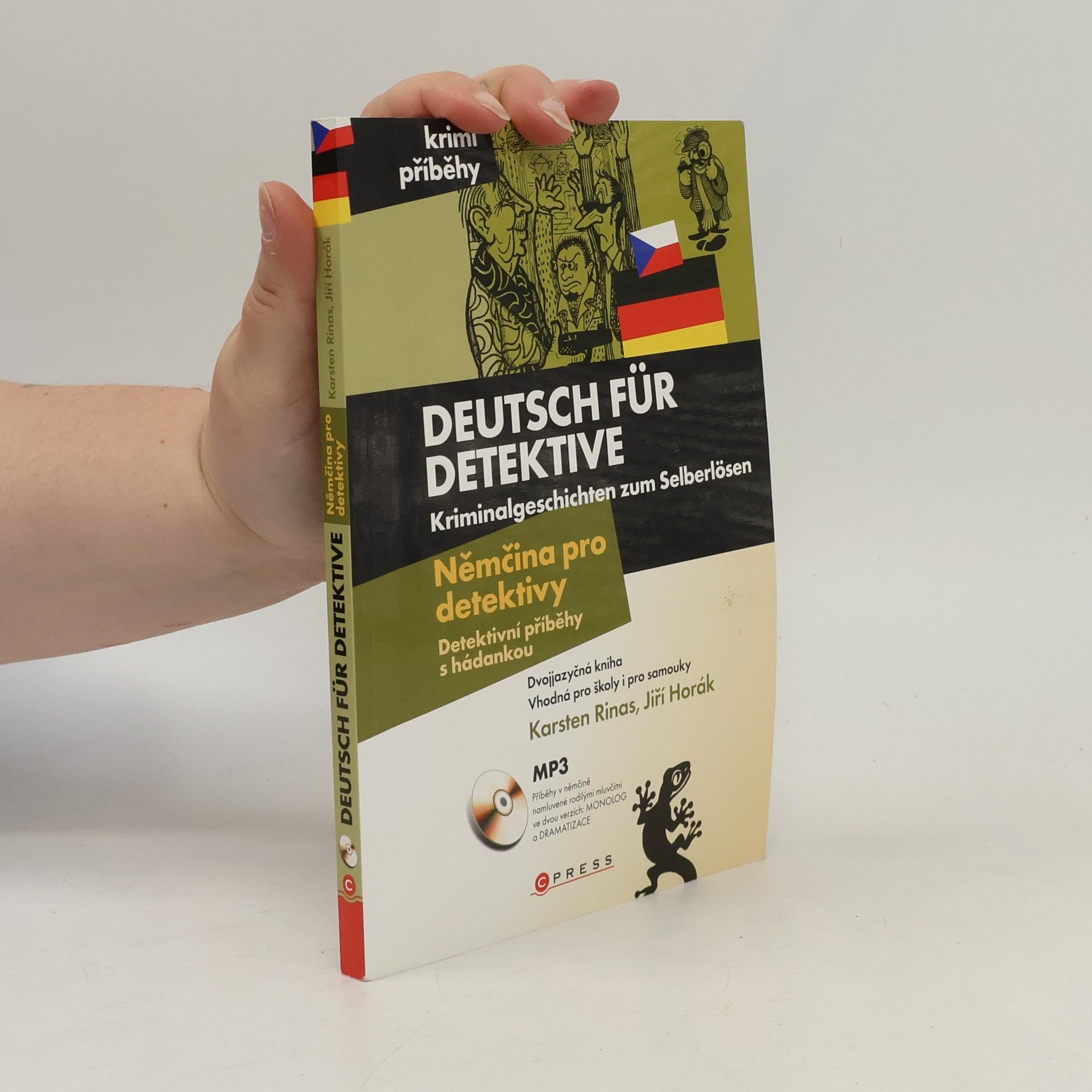 Karsten Rinas Deutsch für Detektive. Němčina pro detektivy. Detektivní příběhy s hádankou