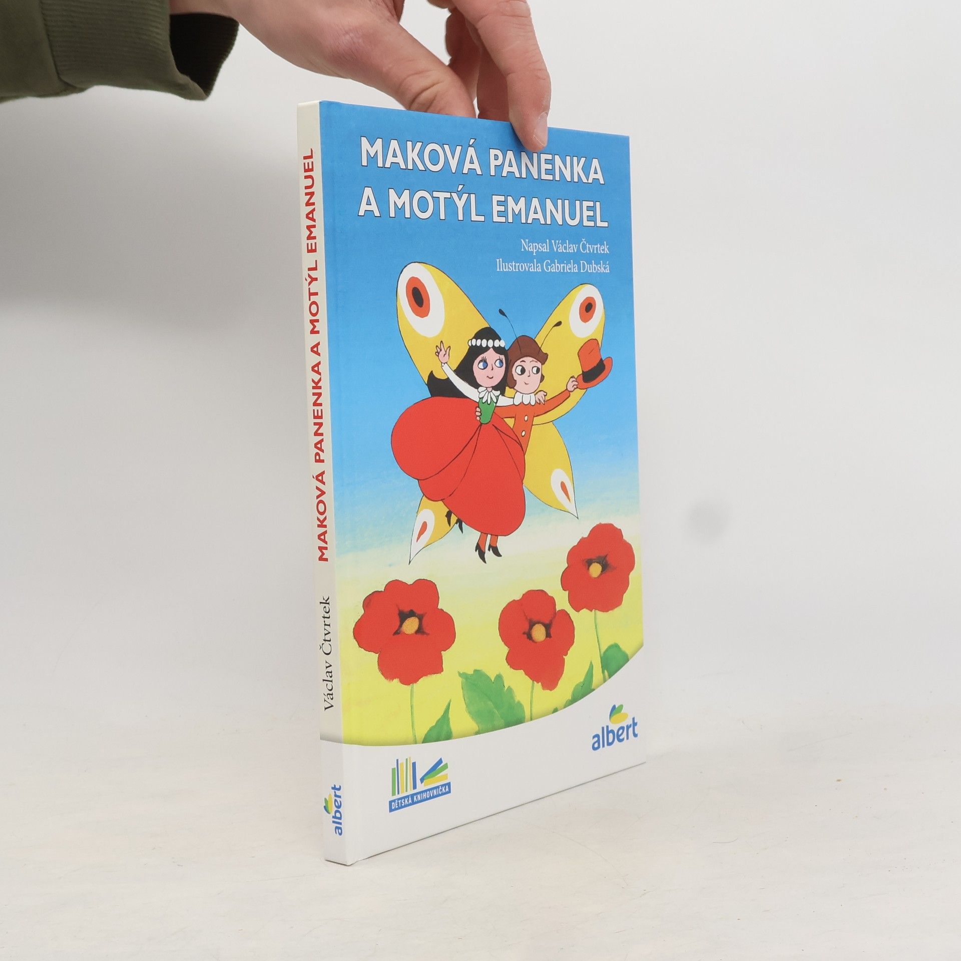 Maková panenka a motýl Emanuel