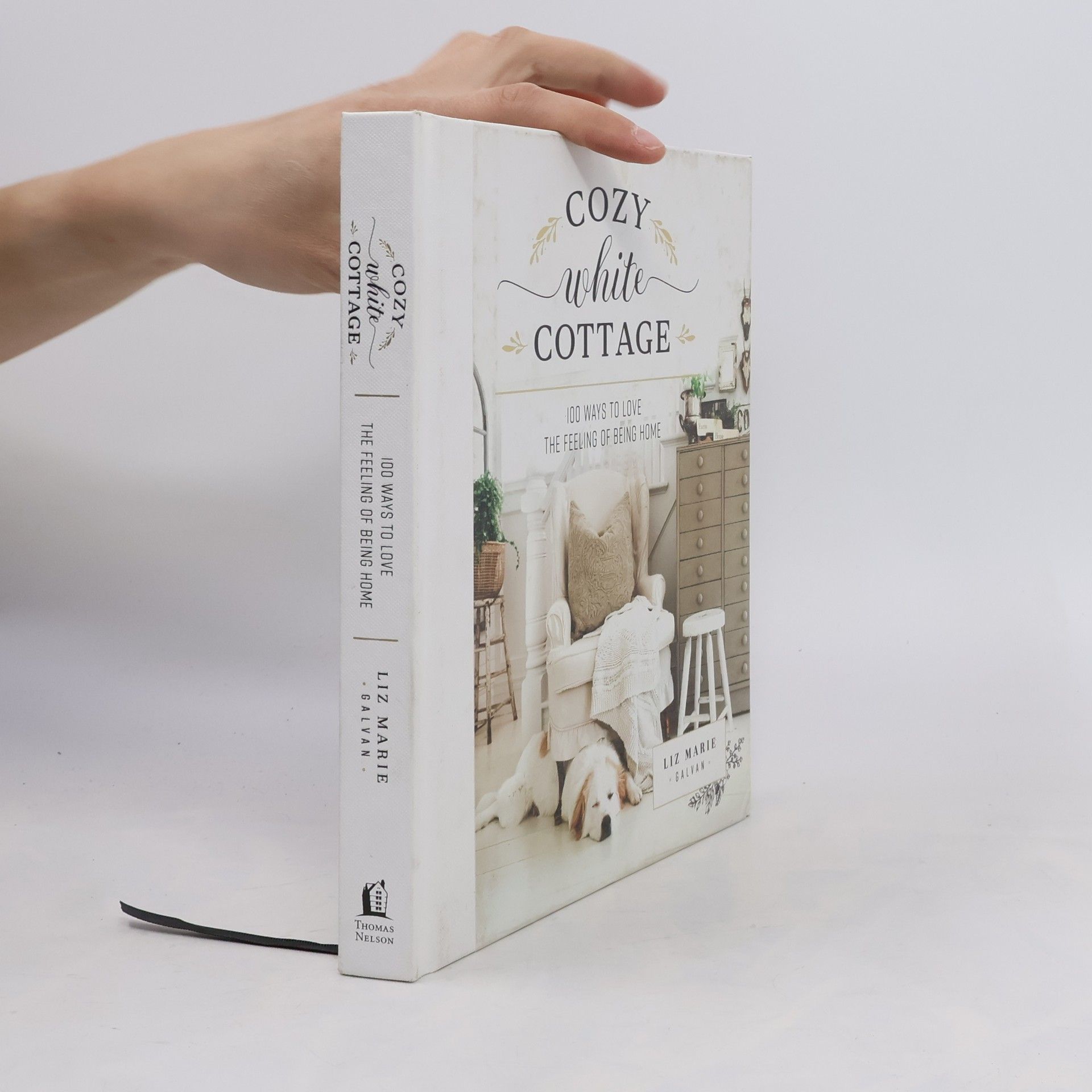 Liz Marie Galvan Cozy white cottage