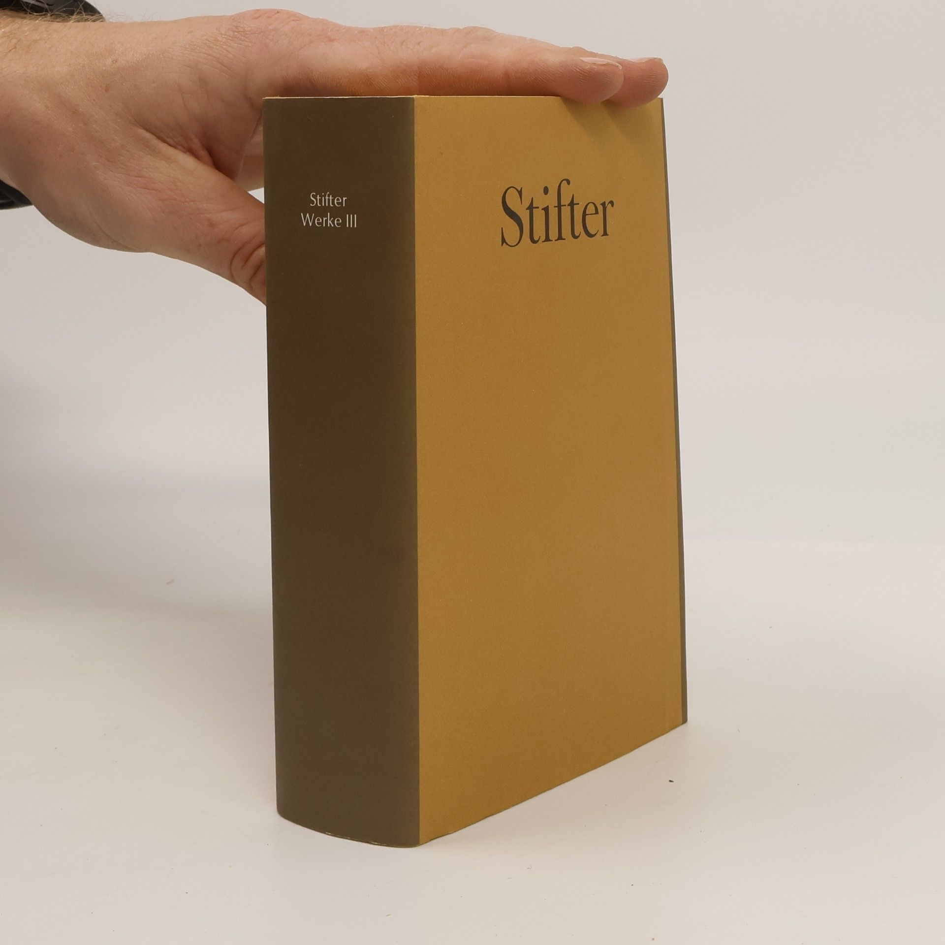 Adalbert Stifter Stifter. Werke III