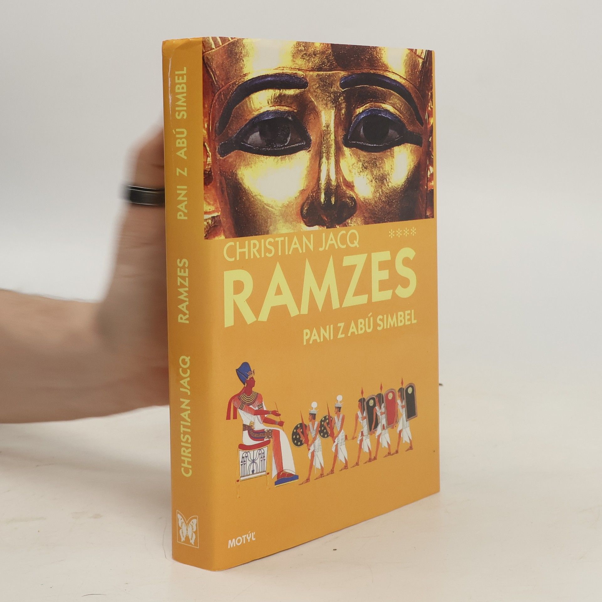 Christian Jacq Ramzes: pani z Abú Simbel