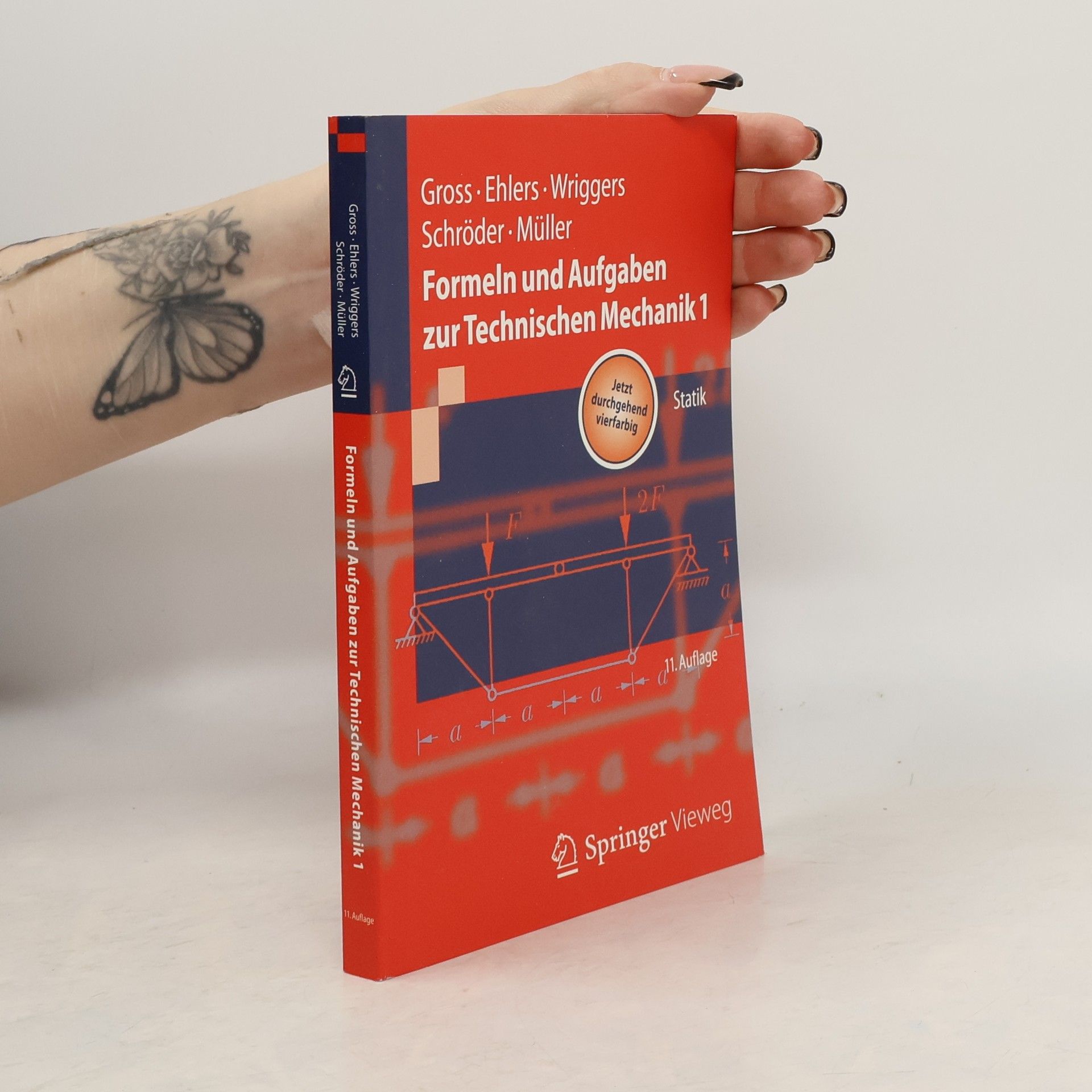 Dietmar Gross Springer-Lehrbuch - 1: Formeln und Aufgaben zur technischen Mechanik 1