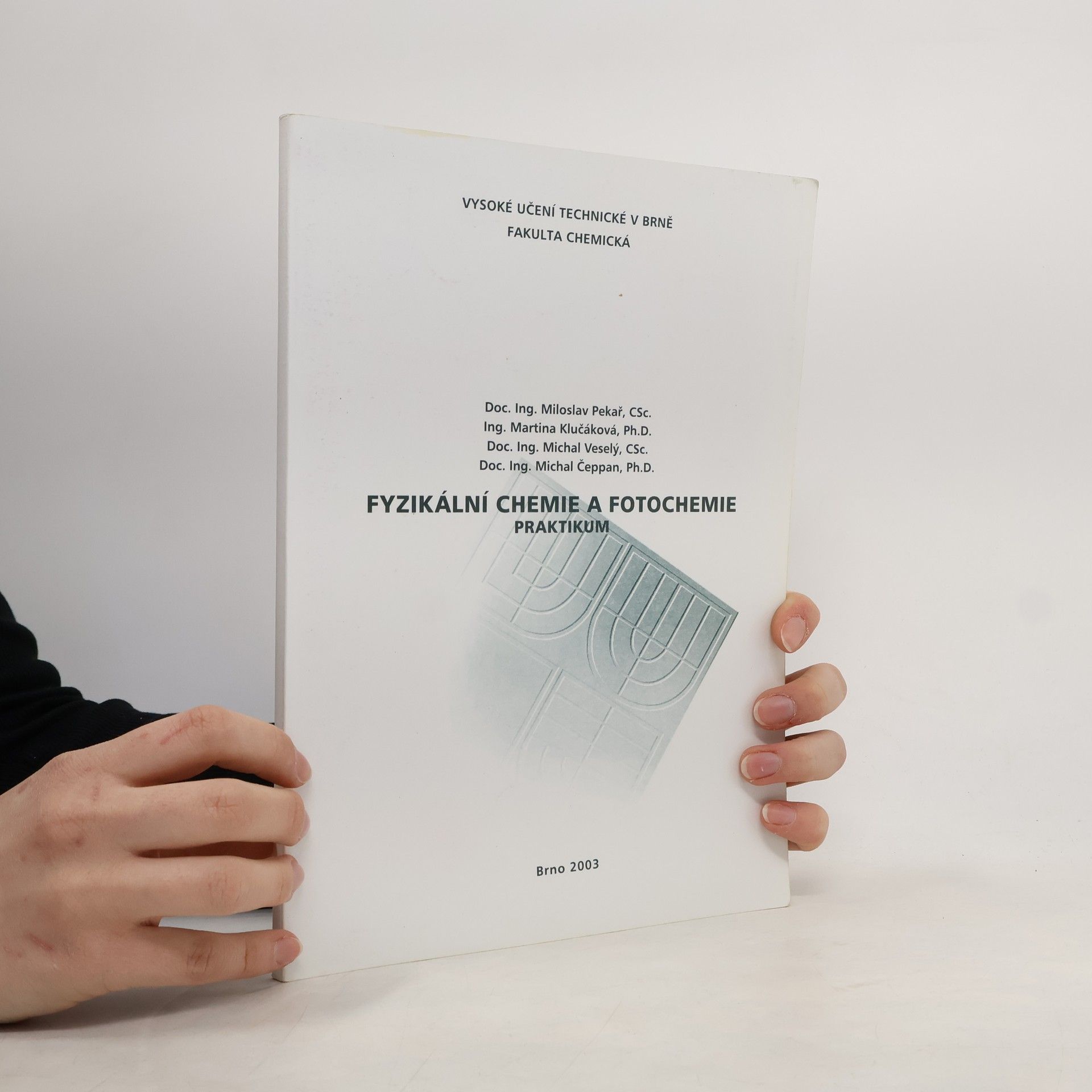 Various authors Fyzikální chemie a fotochemie
