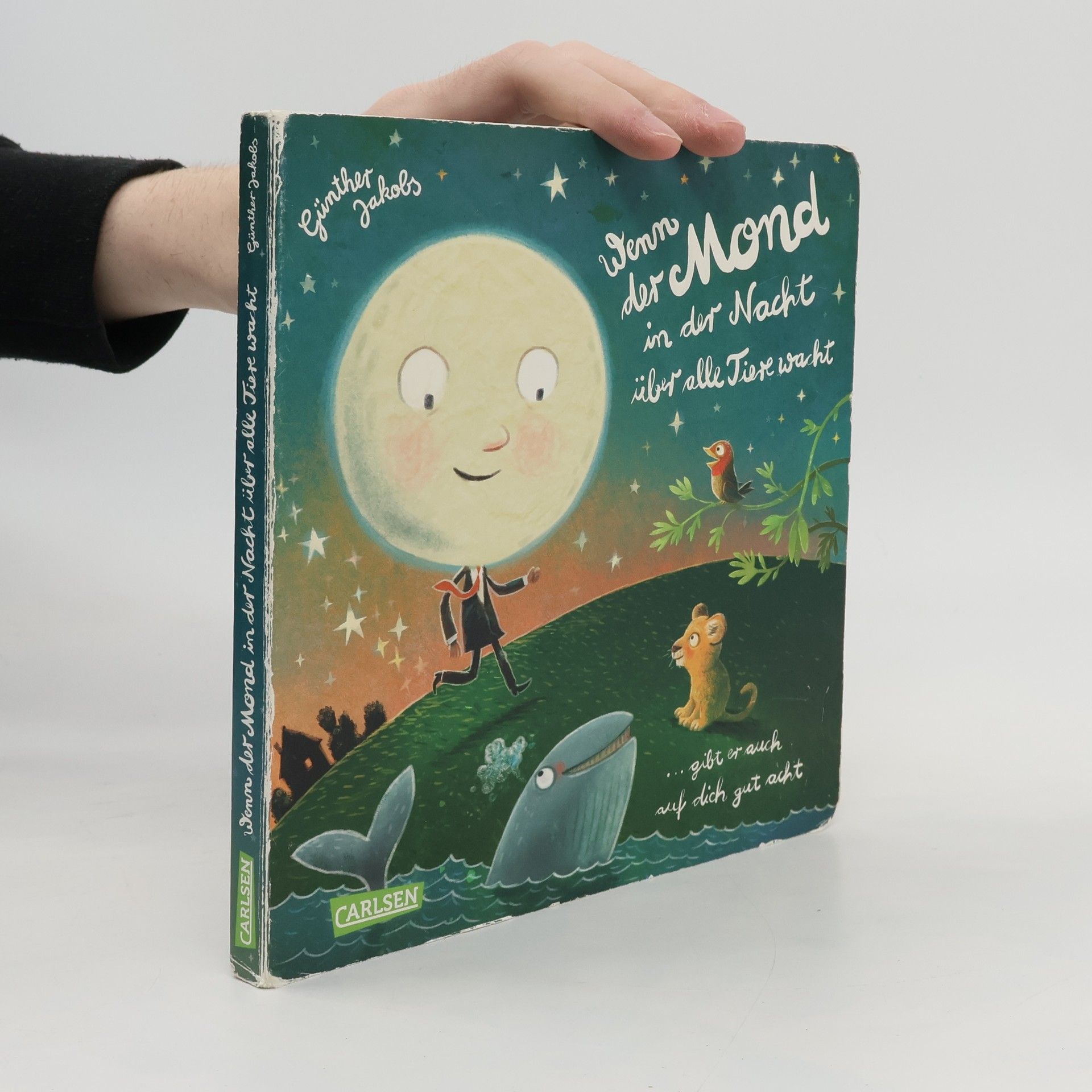 Wenn der Mond in der Nacht über alle Tiere wacht ... gibt er auch auf dich gut acht