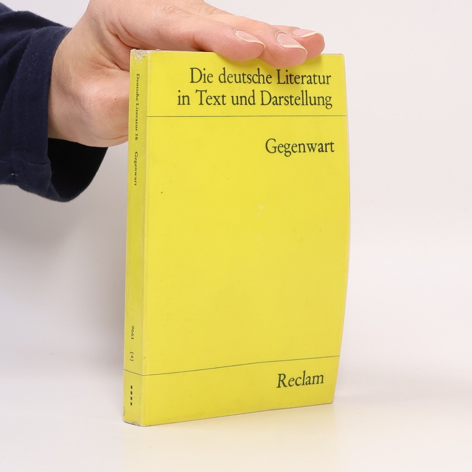 Gegenwart. Die deutsche Literatur Bd. 16