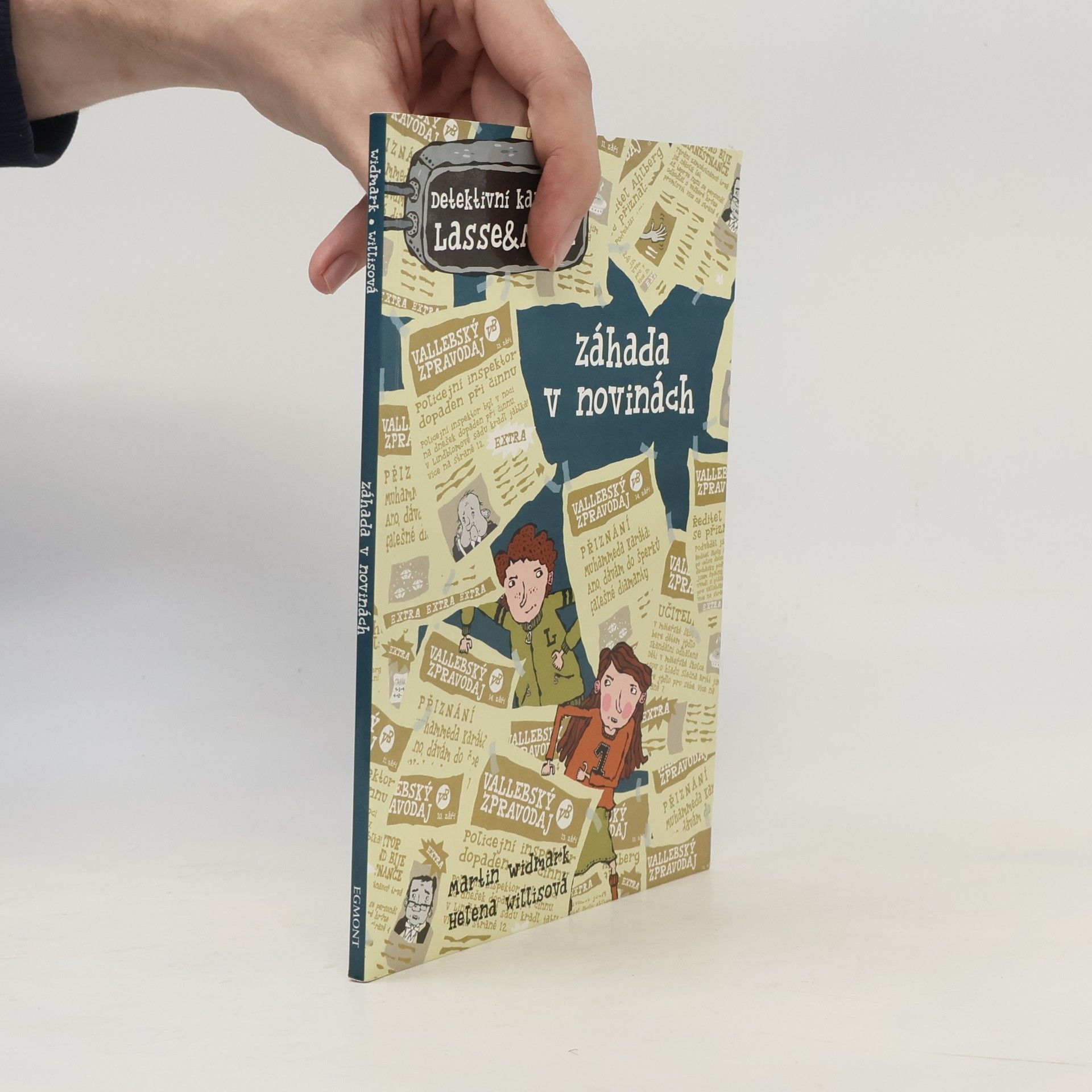 Martin Widmark Záhada v novinách