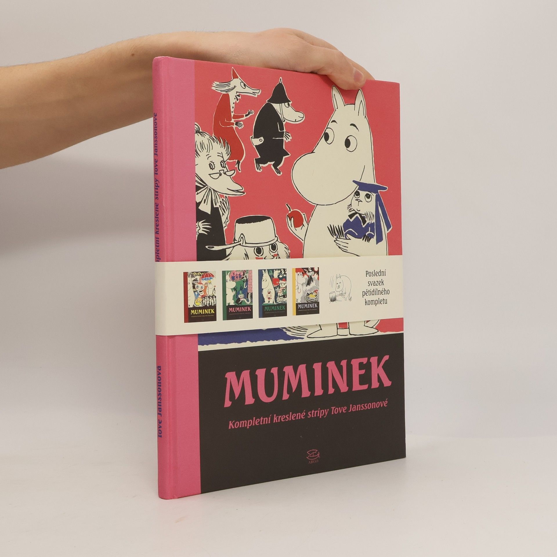 Tove Jansson Muminek 5. Kompletní kreslené stripy Tove Janssonové